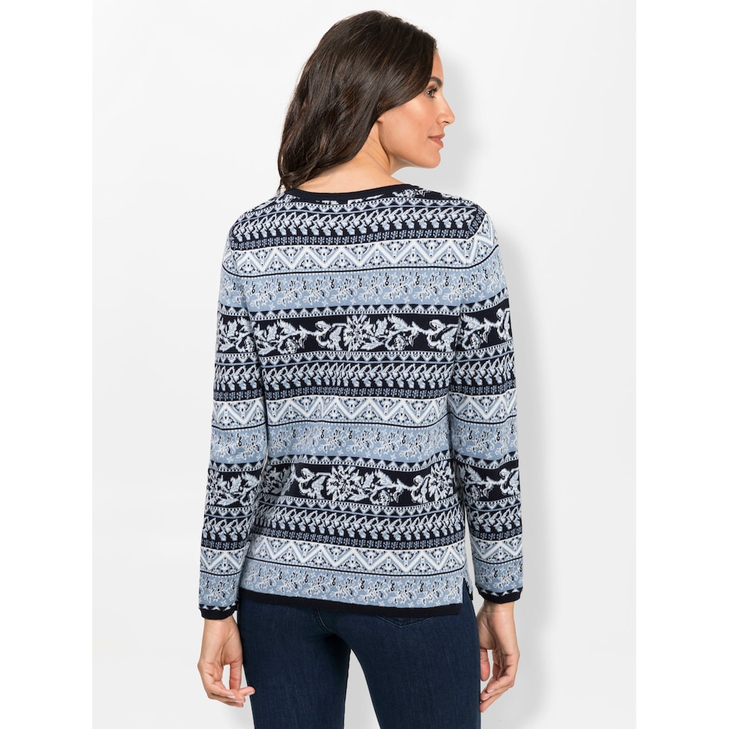 Inspirationen Jacquardpullover »Jacquard-Pullover«