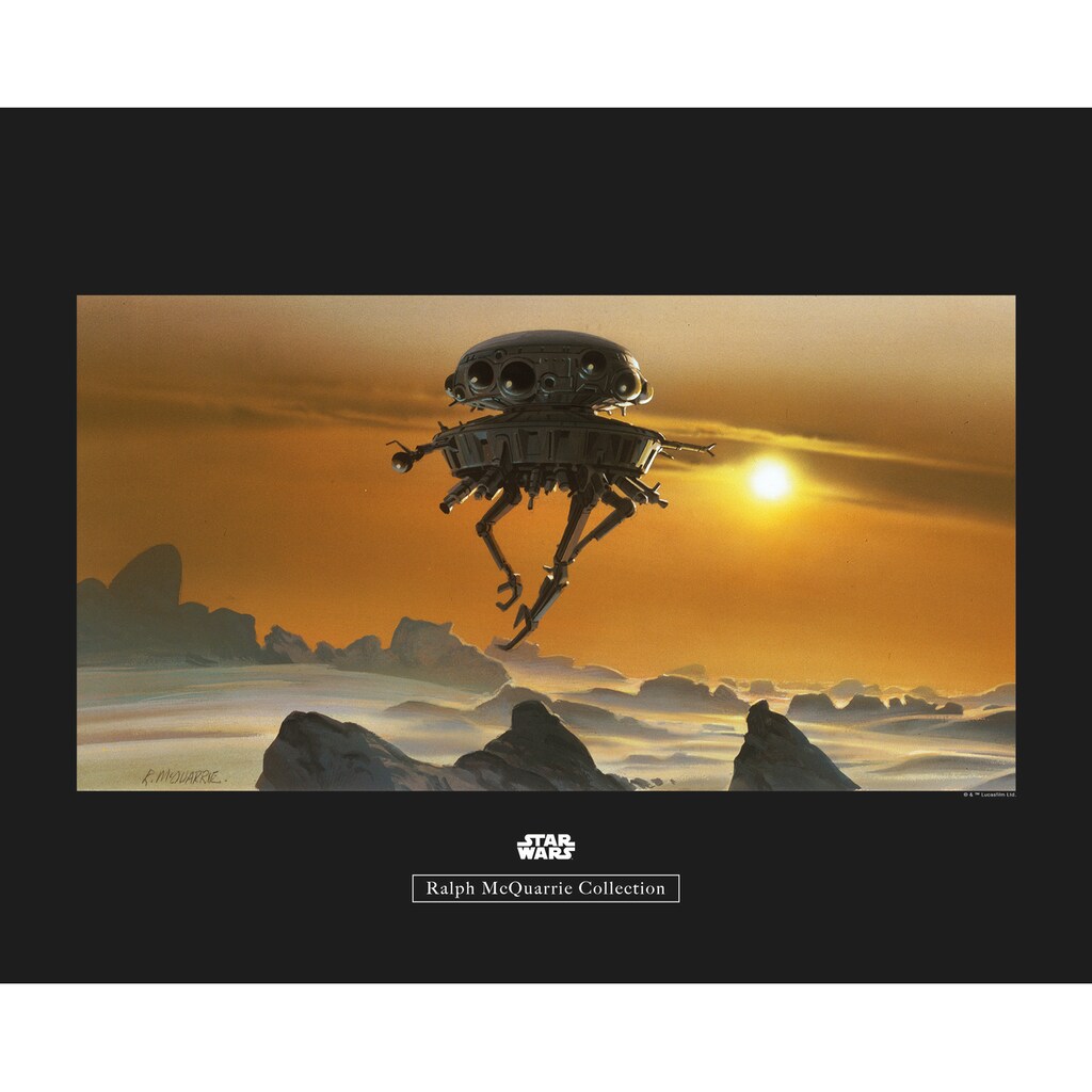 Komar Poster »Star Wars Classic RMQ Hoth Probe Droid«, Star Wars, (1 St.)