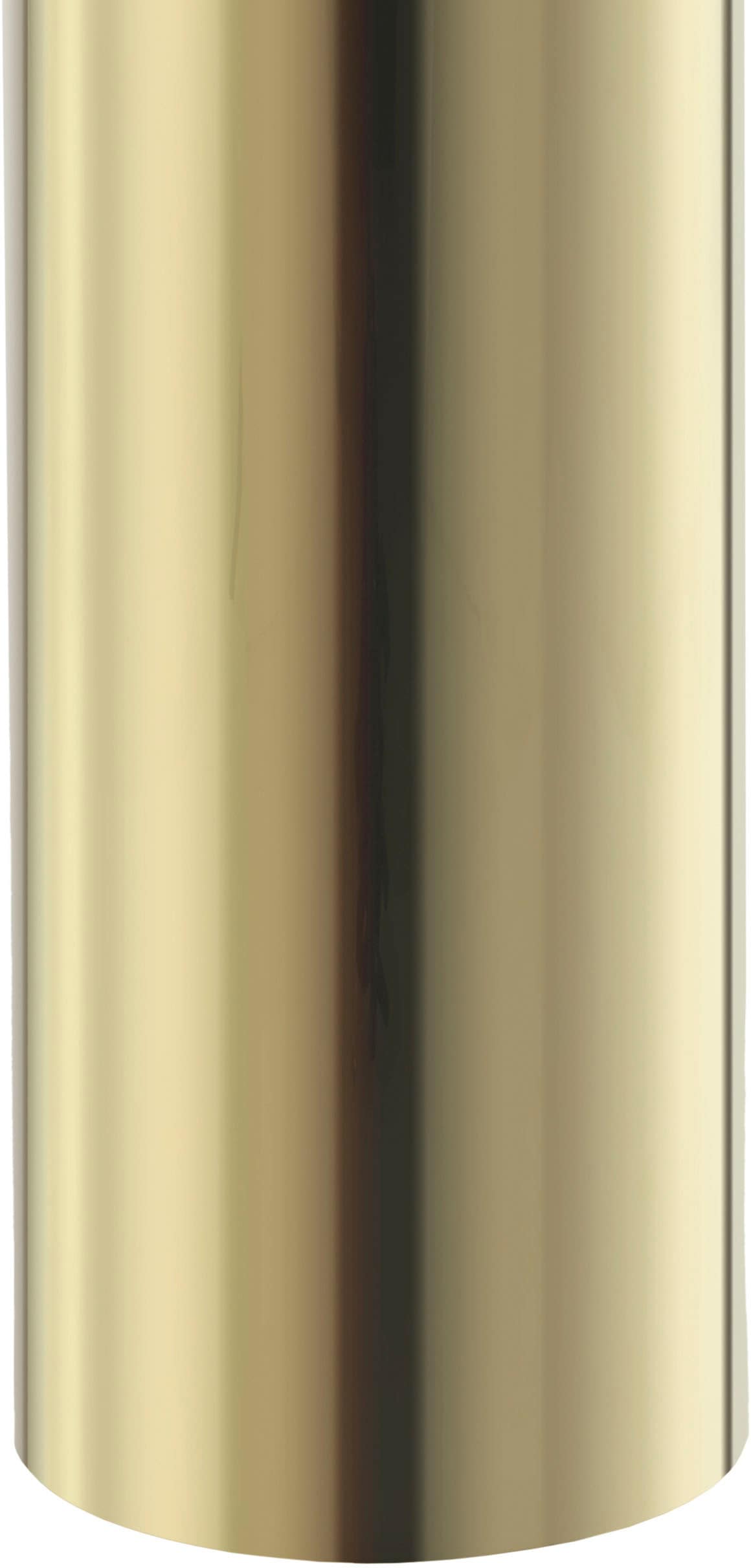 Kayoom Beistelltisch »Ontario 125, Runde Glasplatte aus Sicherheitsglas, 100% Edelstahl«, (1 St.), Minimalistisches Design, Säulengestell, pflegeleicht