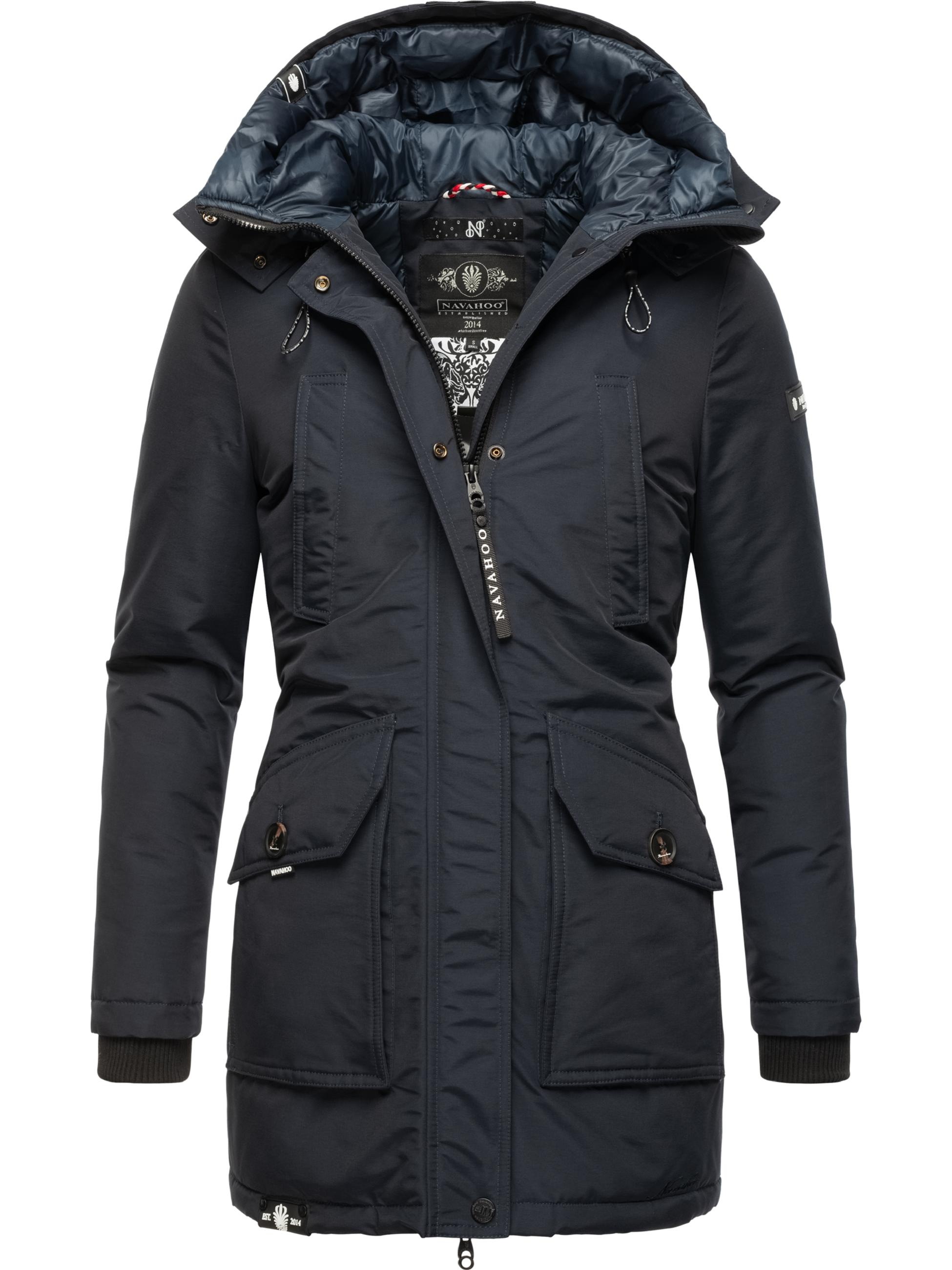 Navahoo Winterjacke »Winterjacke Blizzardstorm«, mit Kapuze