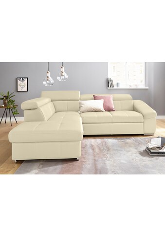 COTTA Ecksofa, mit Kopfteilverstellung, wahlweise mit Bettfunktion kaufen COTTA Ecksofa, mit Kopfteilverstellung, wahlweise mit Bettfunktion kaufen