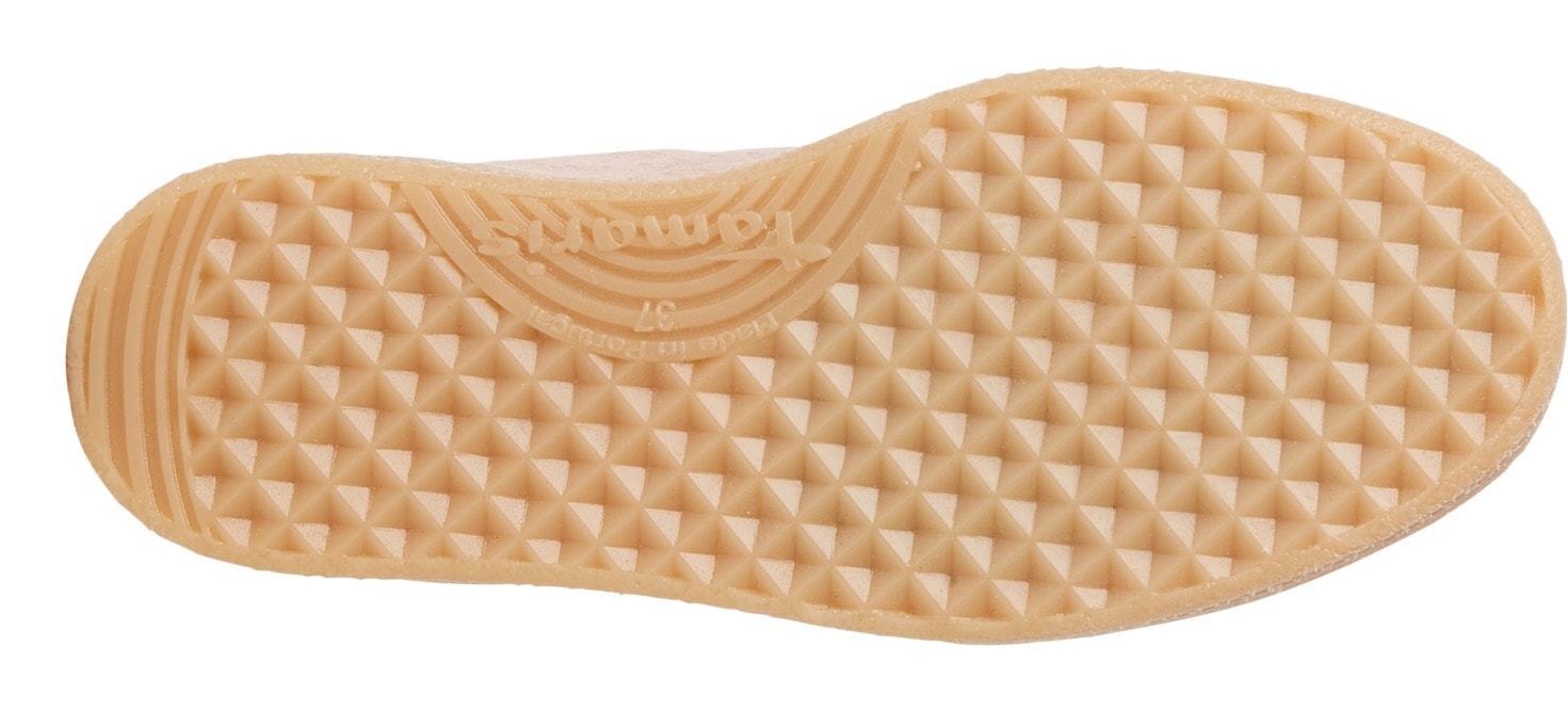 Tamaris Plateausneaker, Freizeitschuh, Halbschuh, Schnürschuh mit gepolstertem Schaftrand