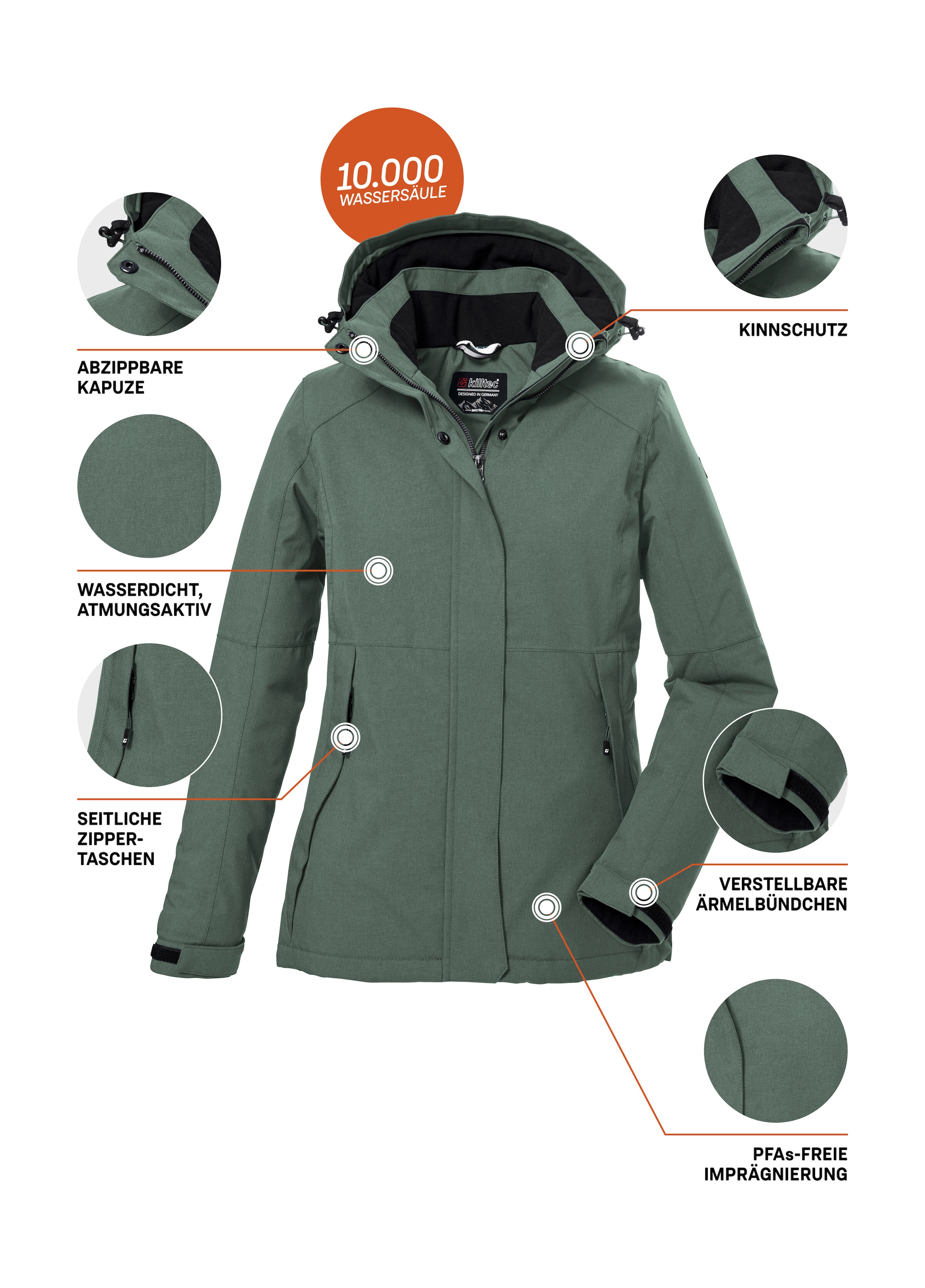 Killtec Outdoorjacke »KOW 37 WMN JCKT«