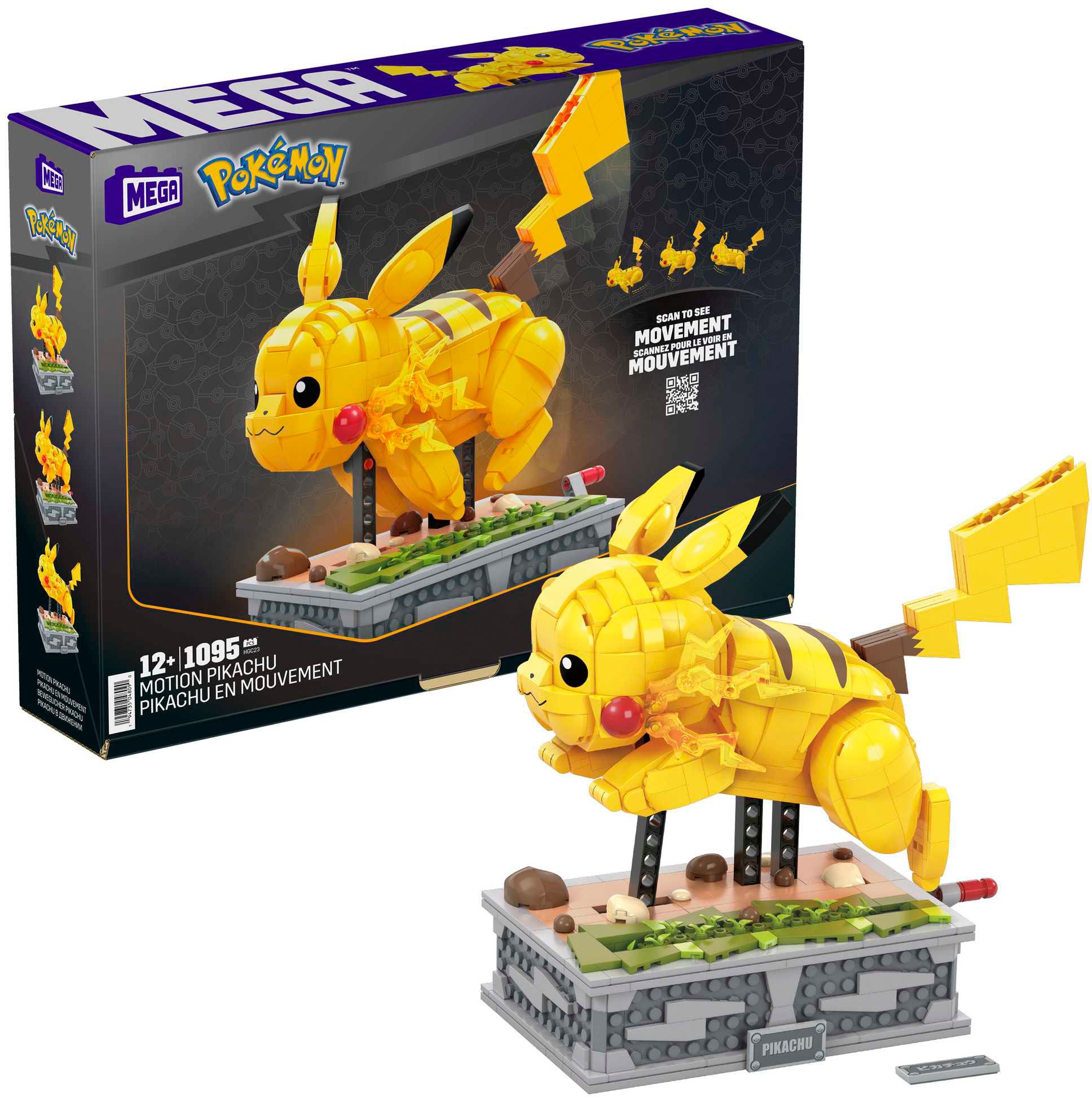 Konstruktionsspielsteine »Pokémon Pikachu«, Bausatz