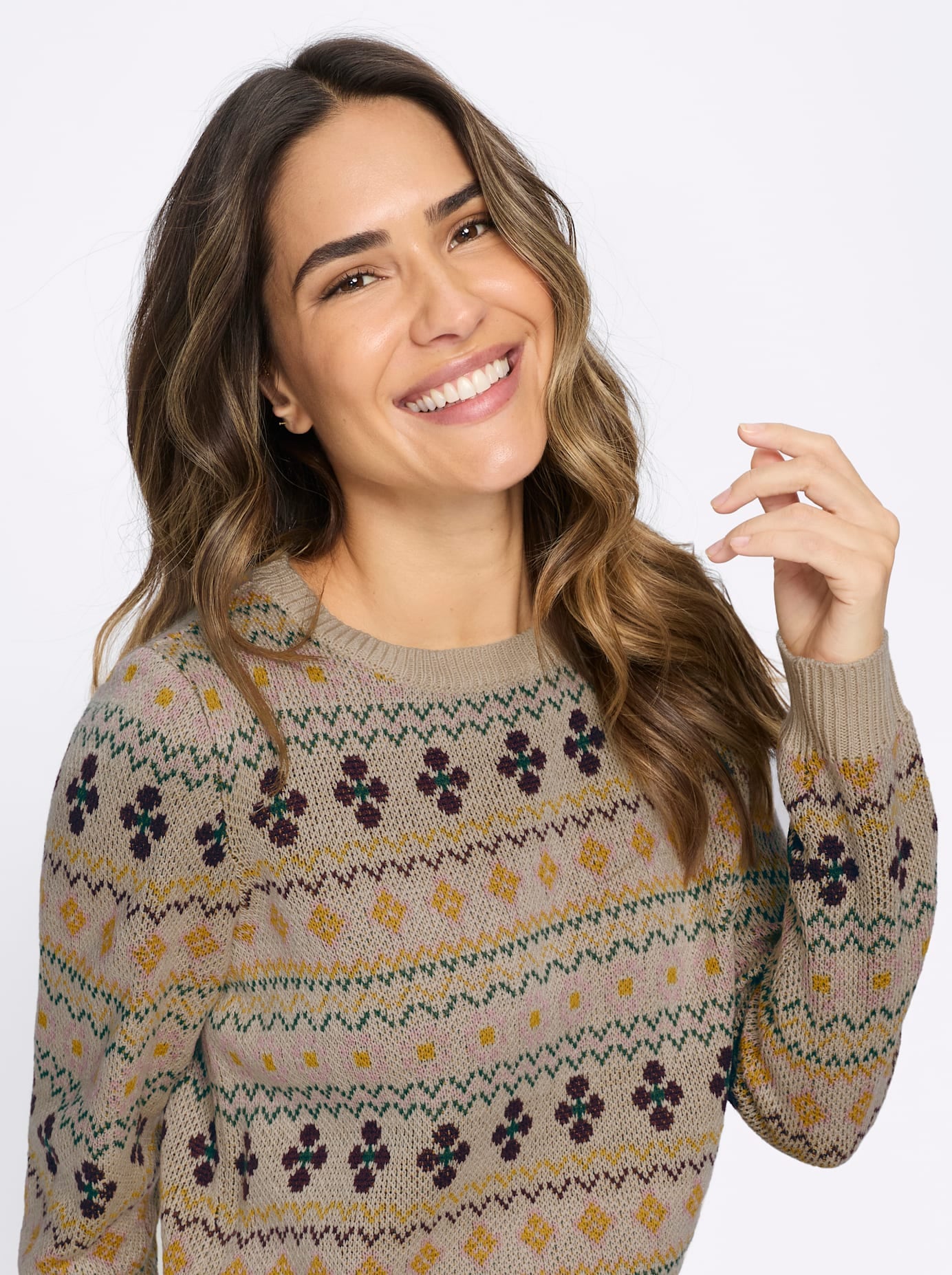 Classic Basics Jacquardpullover »Jacquard-Pullover«