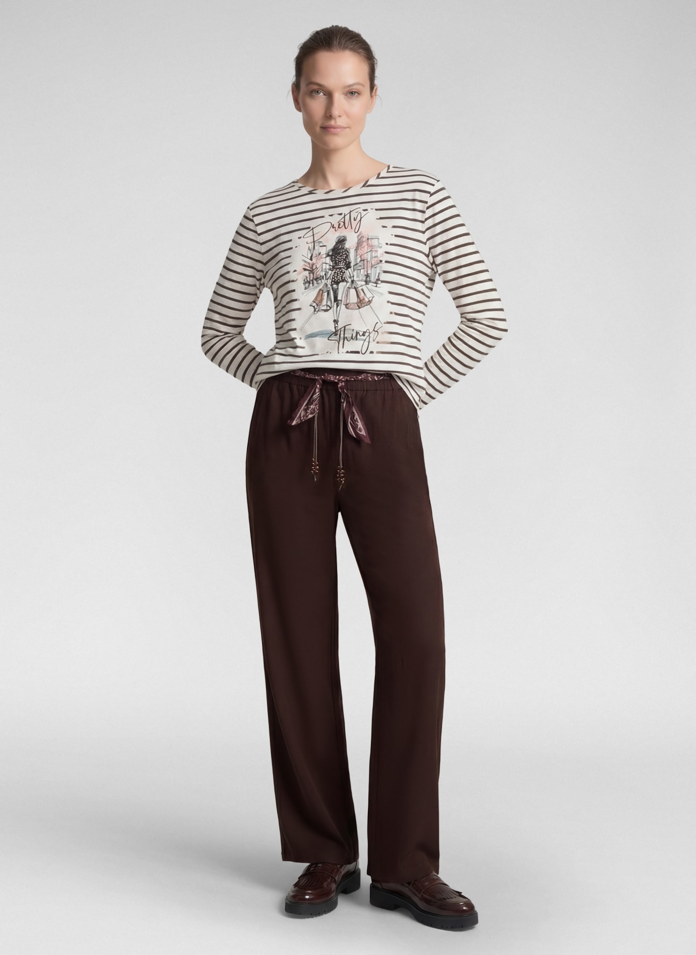 Rabe 3/4-Arm-Shirt mit Print