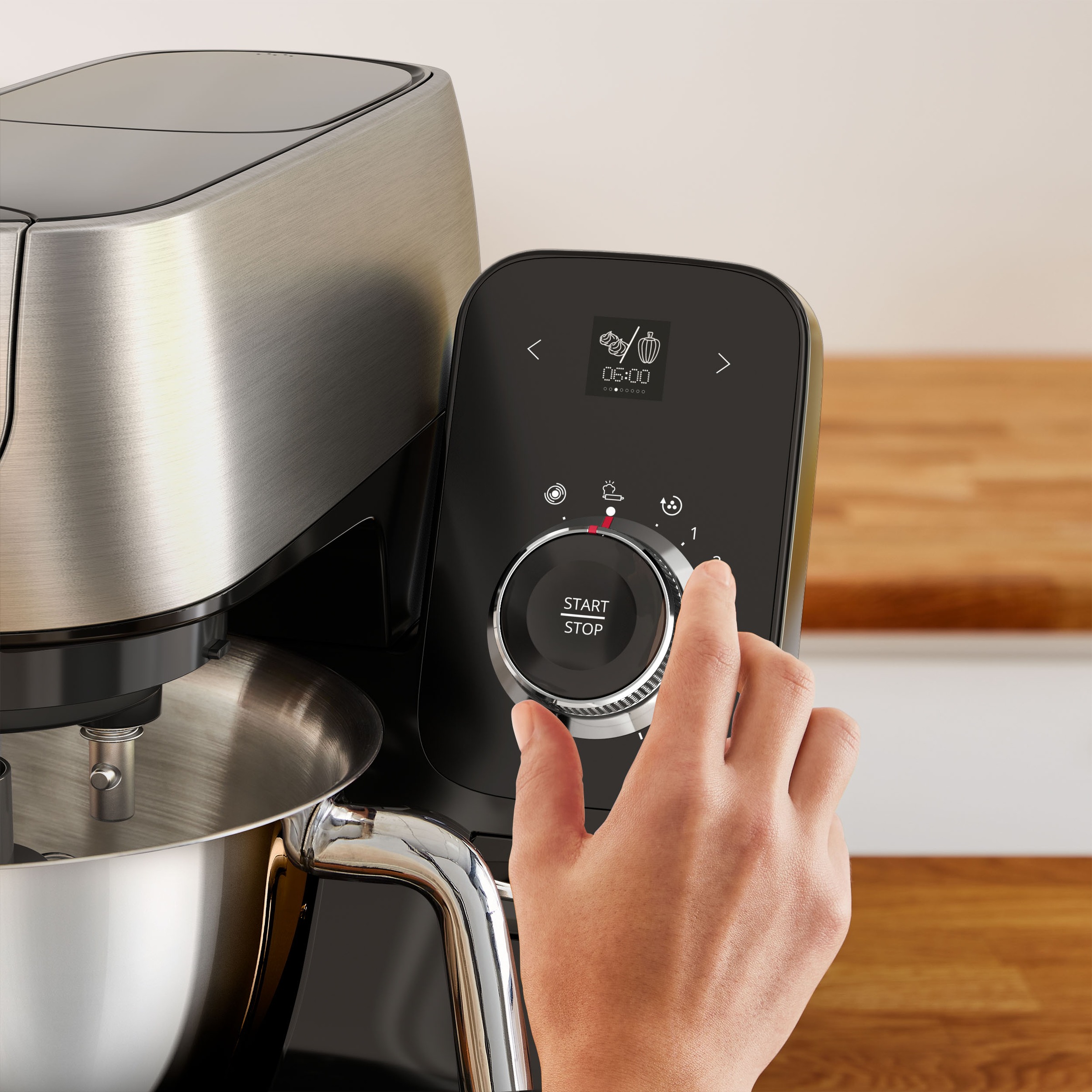 Tefal Küchenmaschine »QB9008 Coach«, 8 Automatikprogramme, personalisiertes Erlebnis, leiser Motor