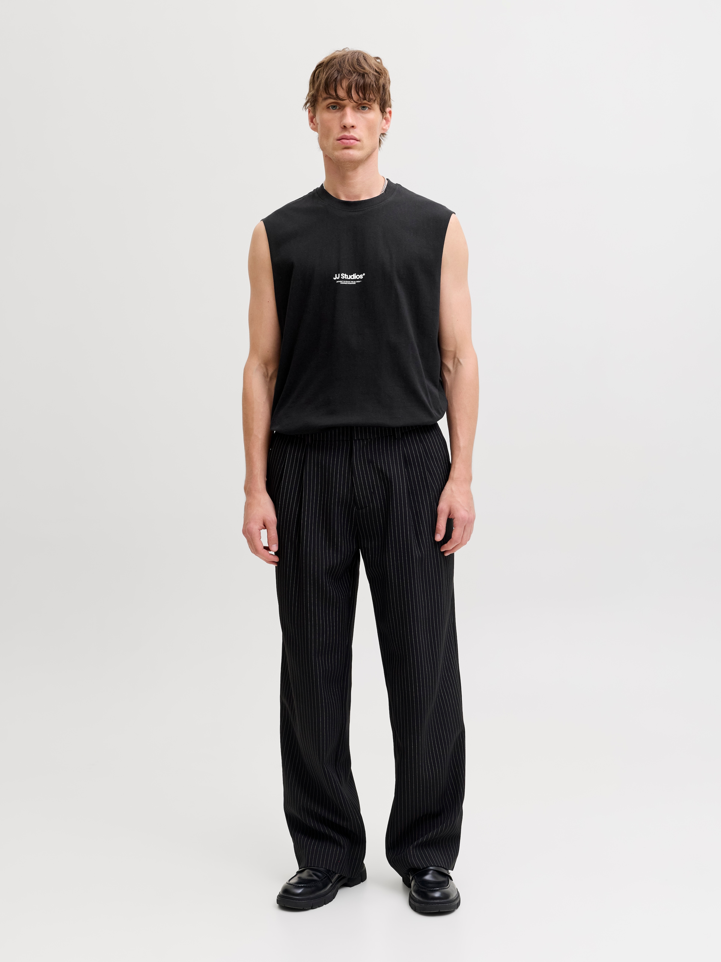 Jack & Jones Muscleshirt »JJESOHO SLEEVELESS TEE SN« mit Logobranding