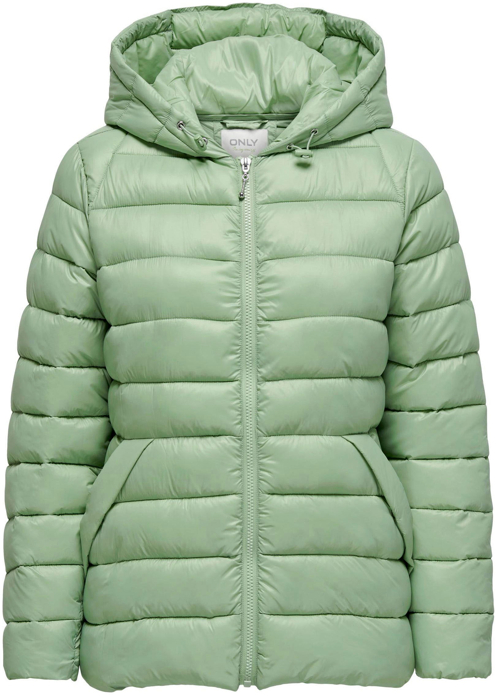 ONLY Steppjacke »ONLSKY QUILTED JACKET CC OTW«, mit Kapuze