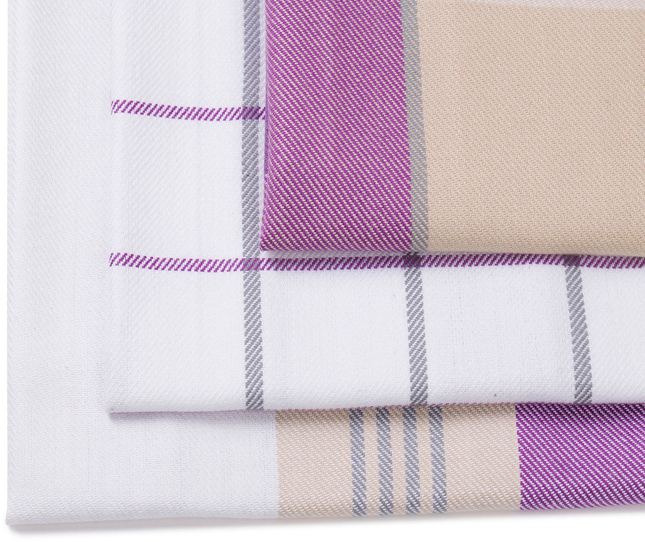 Gözze Geschirrtuch »Geschirrtücher, Des. 60058« Maß: 50 x 70 cm, Set: 2x kariert und 1x gestreift