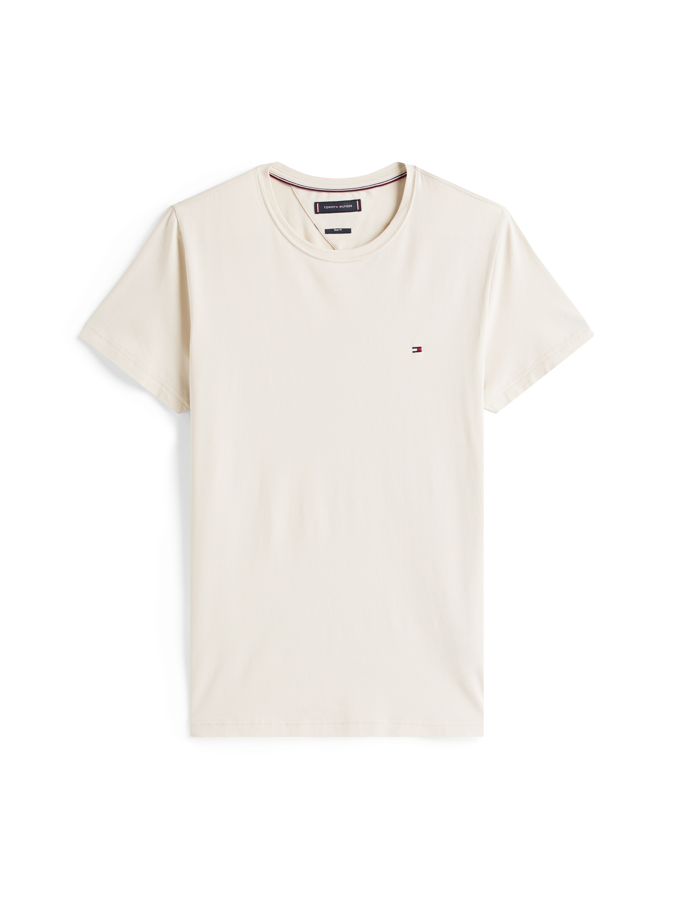 Tommy Hilfiger T-Shirt »STRETCH SLIM FIT TEE«, mit Rundhalsausschnitt