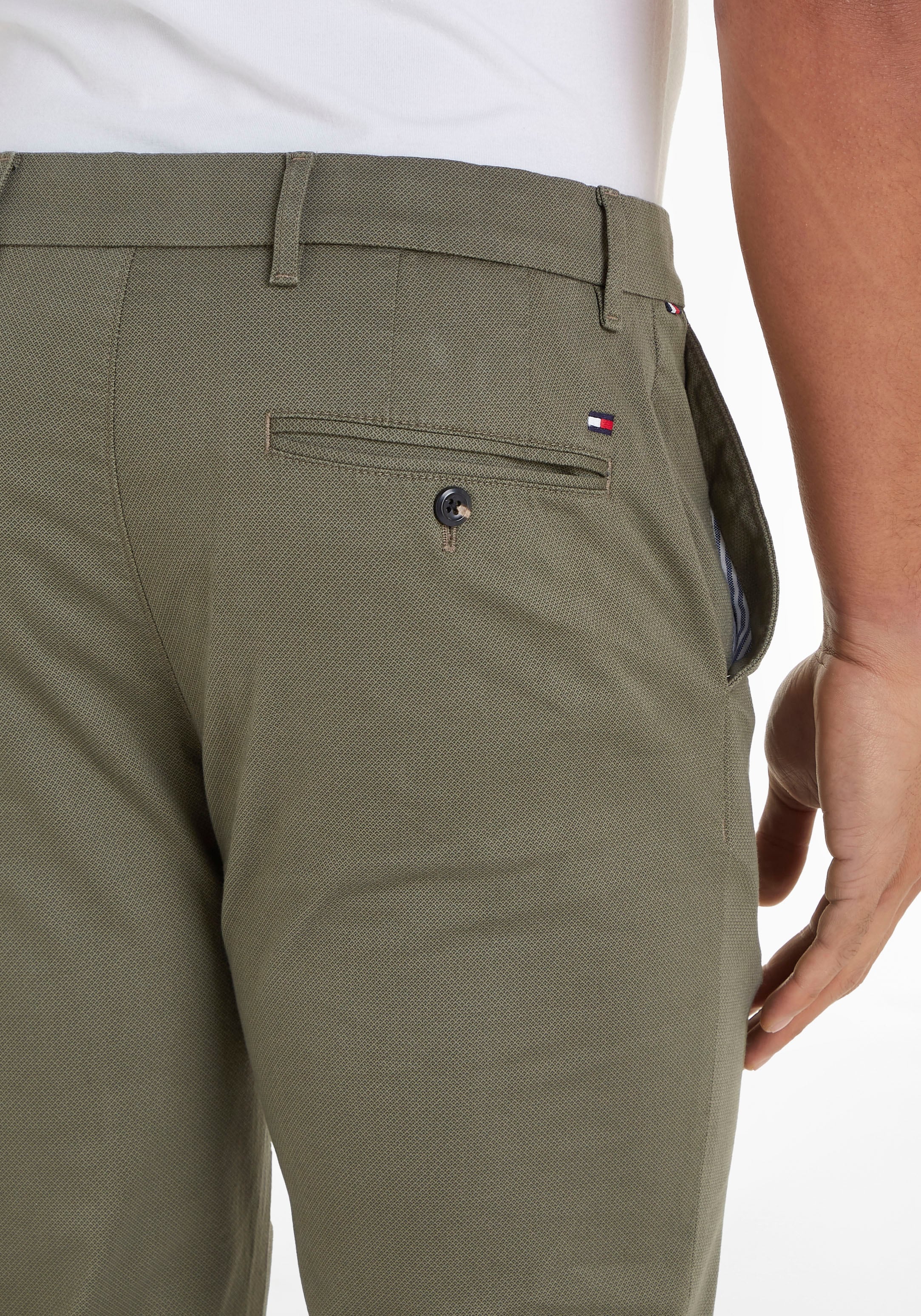 Tommy Hilfiger Chinohose »CHINO DENTON PRINTED STRUCTURE«