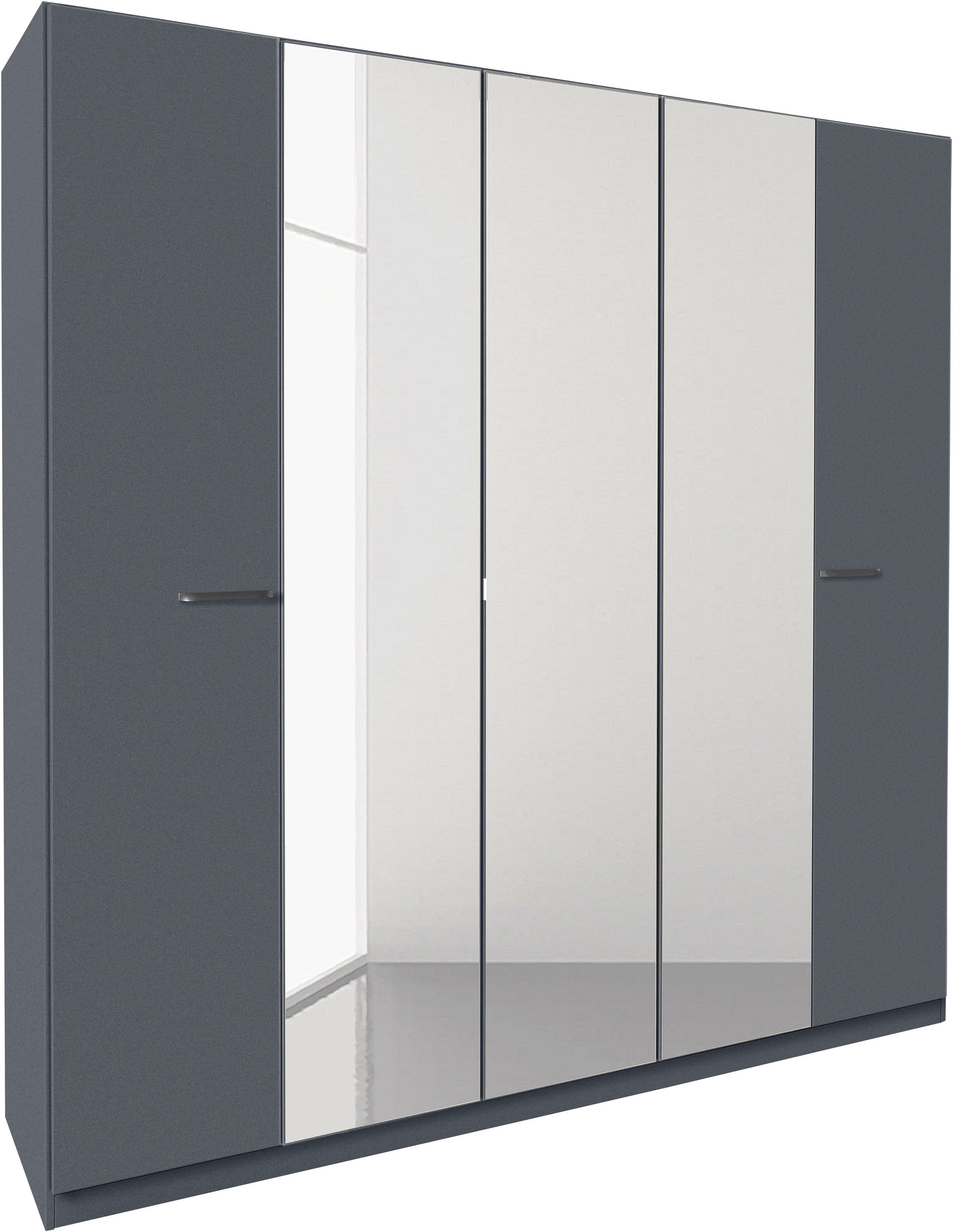 rauch Drehtürenschrank »Kleiderschrank Schrank Garderobe TOPSELLER OTELI inkl. Inneneinteilung«, (erhältlich in Breiten 91-360 cm, ab Breite 136cm inkl. Innenschubladen), mit zusätzlichen Einlegeböden, optional mit Spiegel MADE IN GERMANY