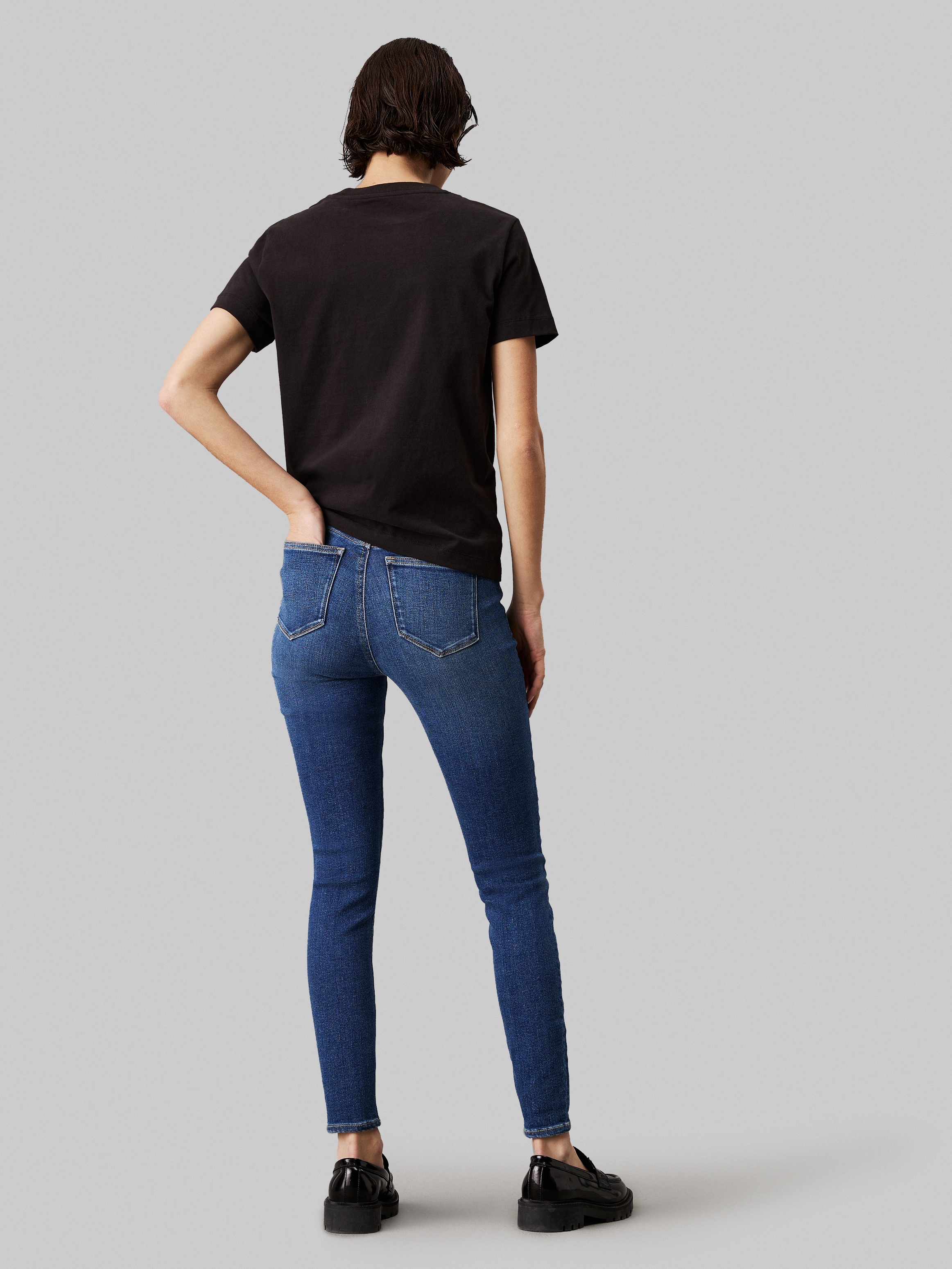 Calvin Klein Jeans Skinny-fit-Jeans »HIGH RISE SUPER SKINNY ANKLE«, im 5-Pocket-Style