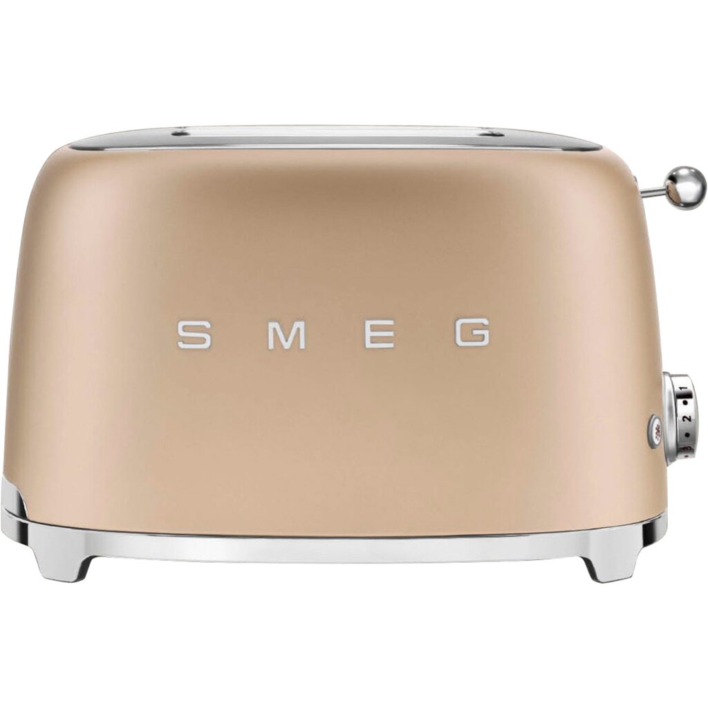 Smeg Toaster »TSF01CHMEU«, 2 kurze Schlitze, 950 W