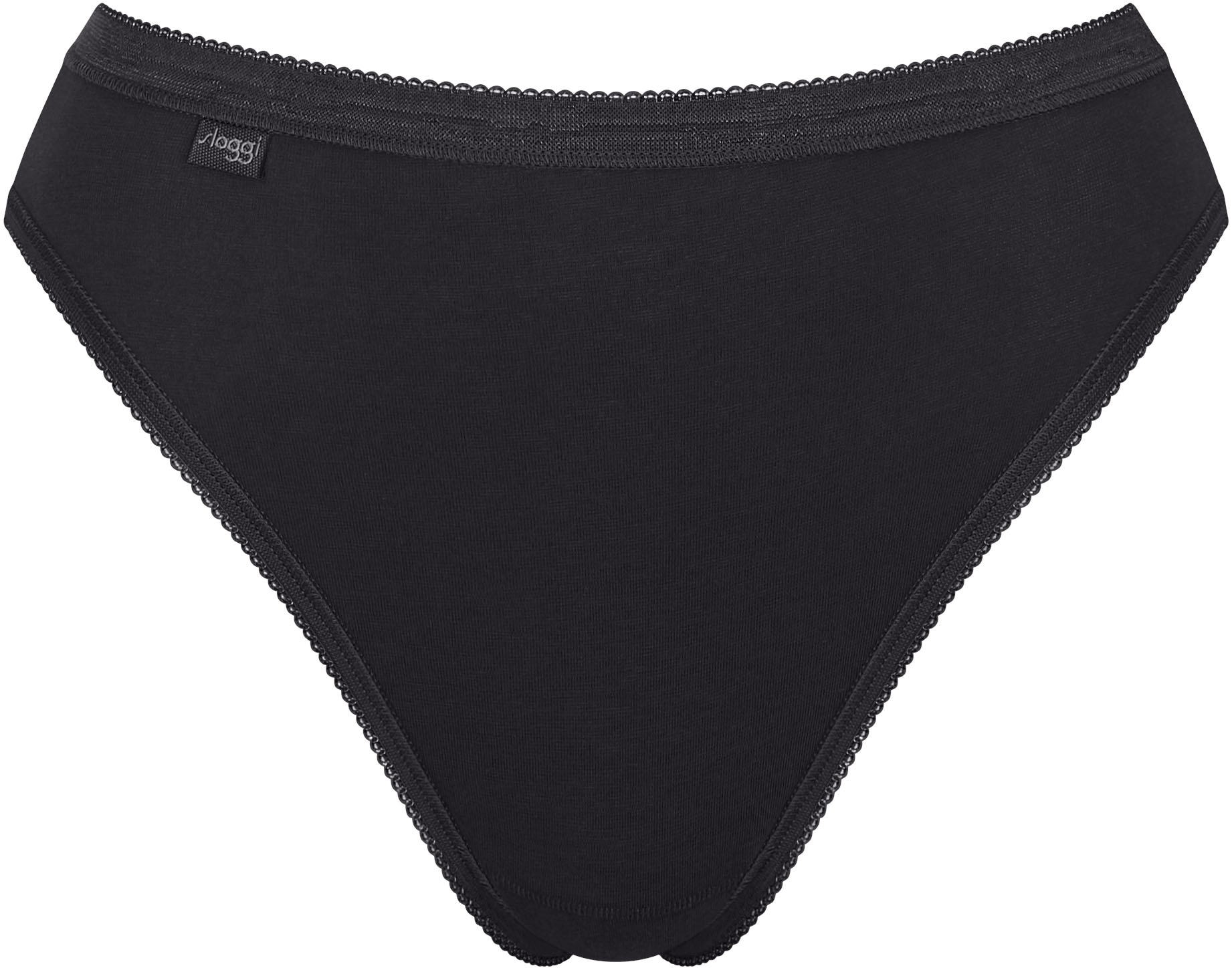 sloggi Slip »Basic+ Tai C3P«, (3er Pack), perfekter Sitz, hoher Beinausschnitt, glatte Nähte