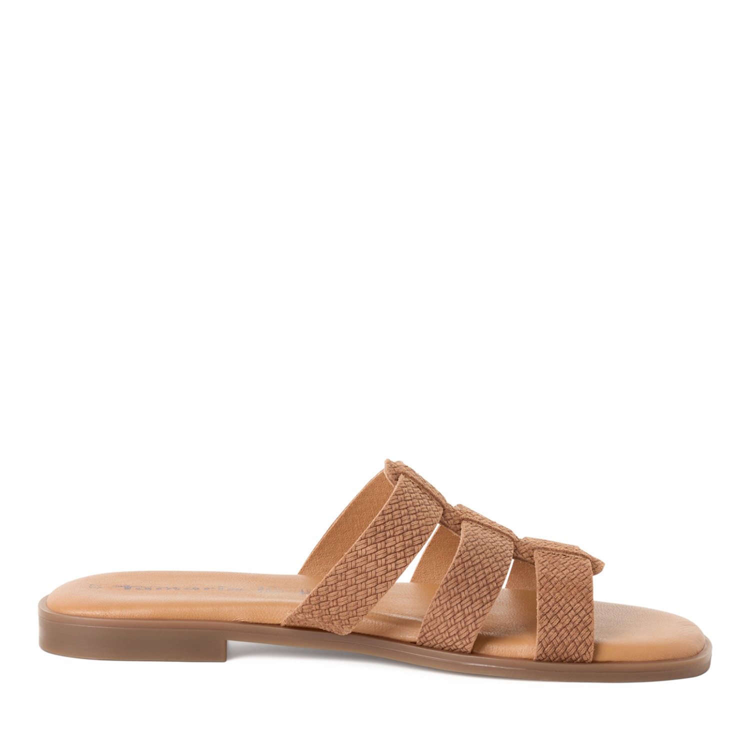 Tamaris Pantolette  , Sommerschuh, Schupfschuh, Flats mit modischen Riemchen