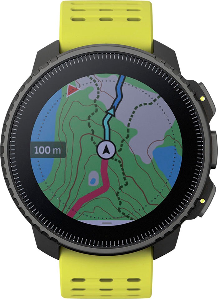 Suunto Smartwatch »Vertical« (3,56 cm / 1,4 ′′) in gelb