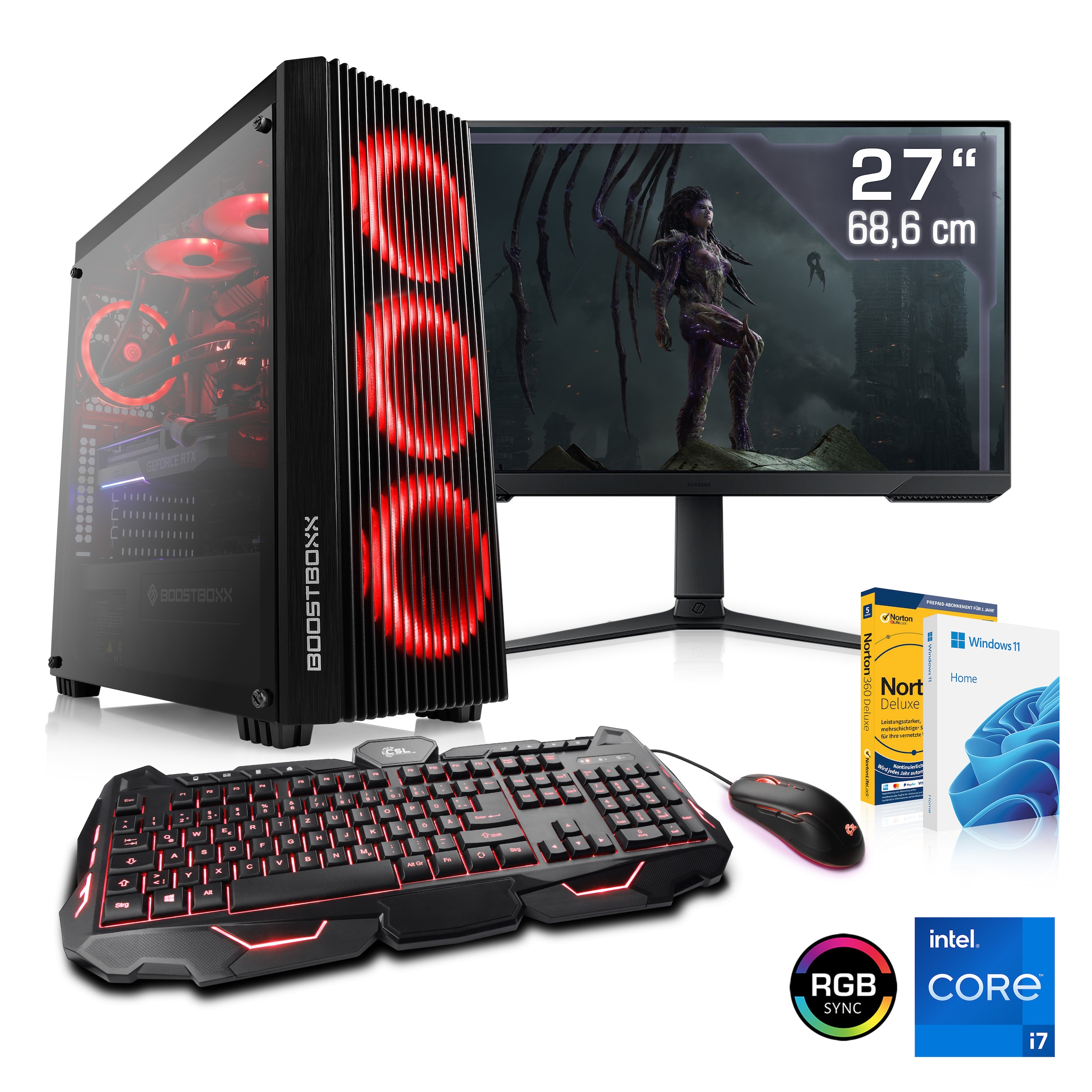 Gaming-PC-Komplettsystem »HydroX L7151«