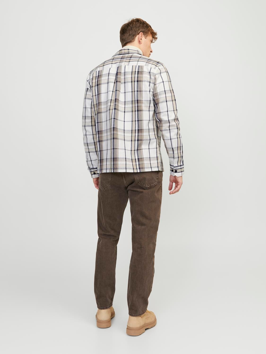 Jack & Jones Langarmhemd »JPRCCROY SPRING CHECK OVERSHIRT L/S SN«