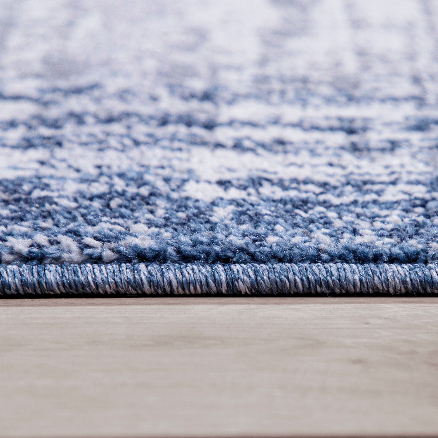 Paco Home Teppich »Catania 842«, rechteckig, 13 mm Höhe, Kurzflor, meliert, modernes Design, mit Bordüre
