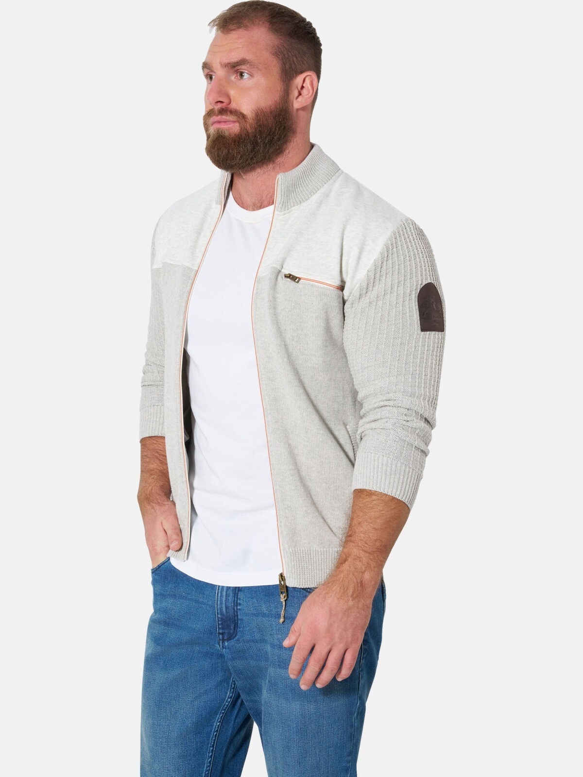 Jan Vanderstorm Strickjacke »Strickjacke DYRE«