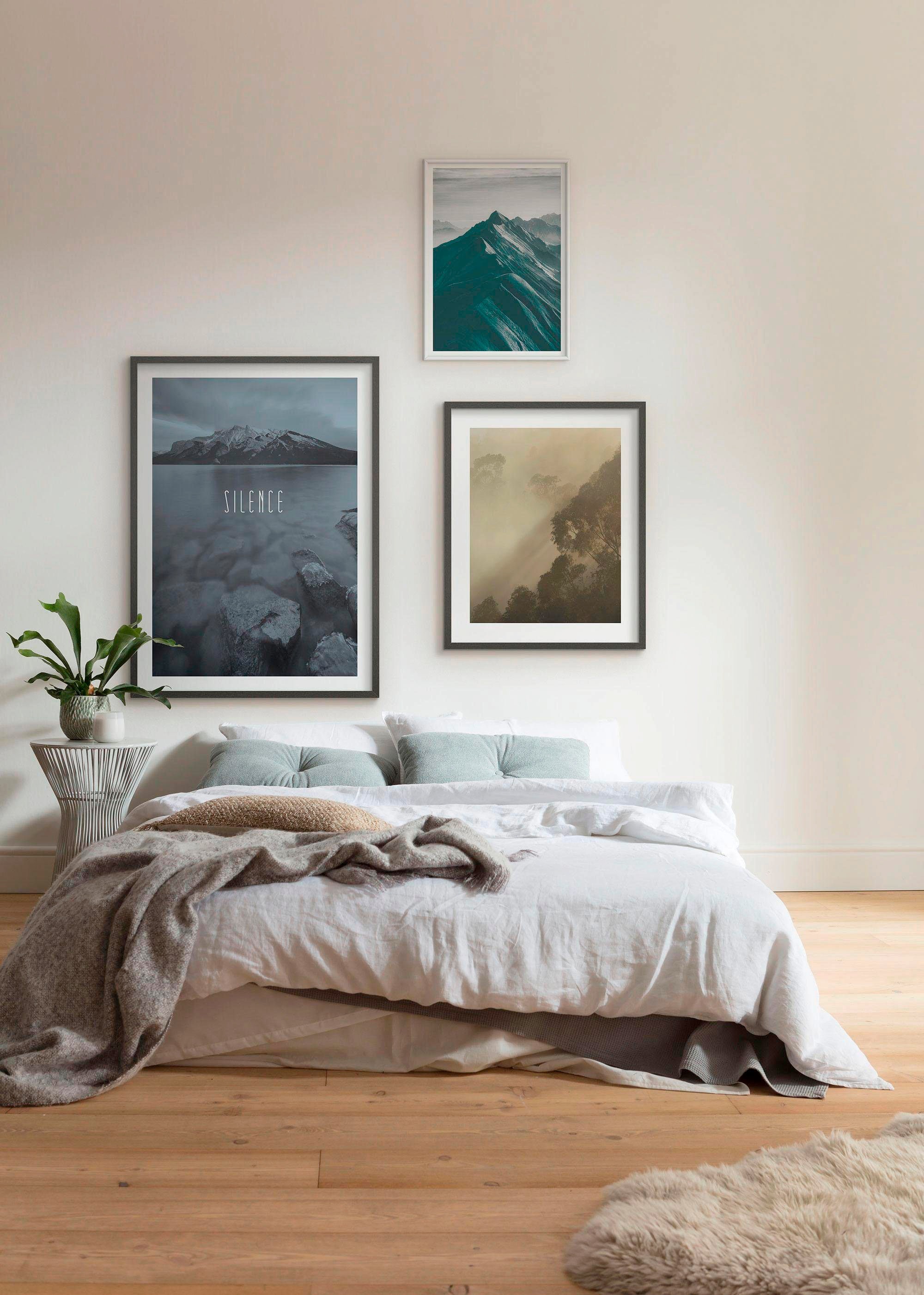 Komar Bild »Golden Light« Natur 1 Stk. tlg. Wandbild zur Dekoration - ohne Rahmen
