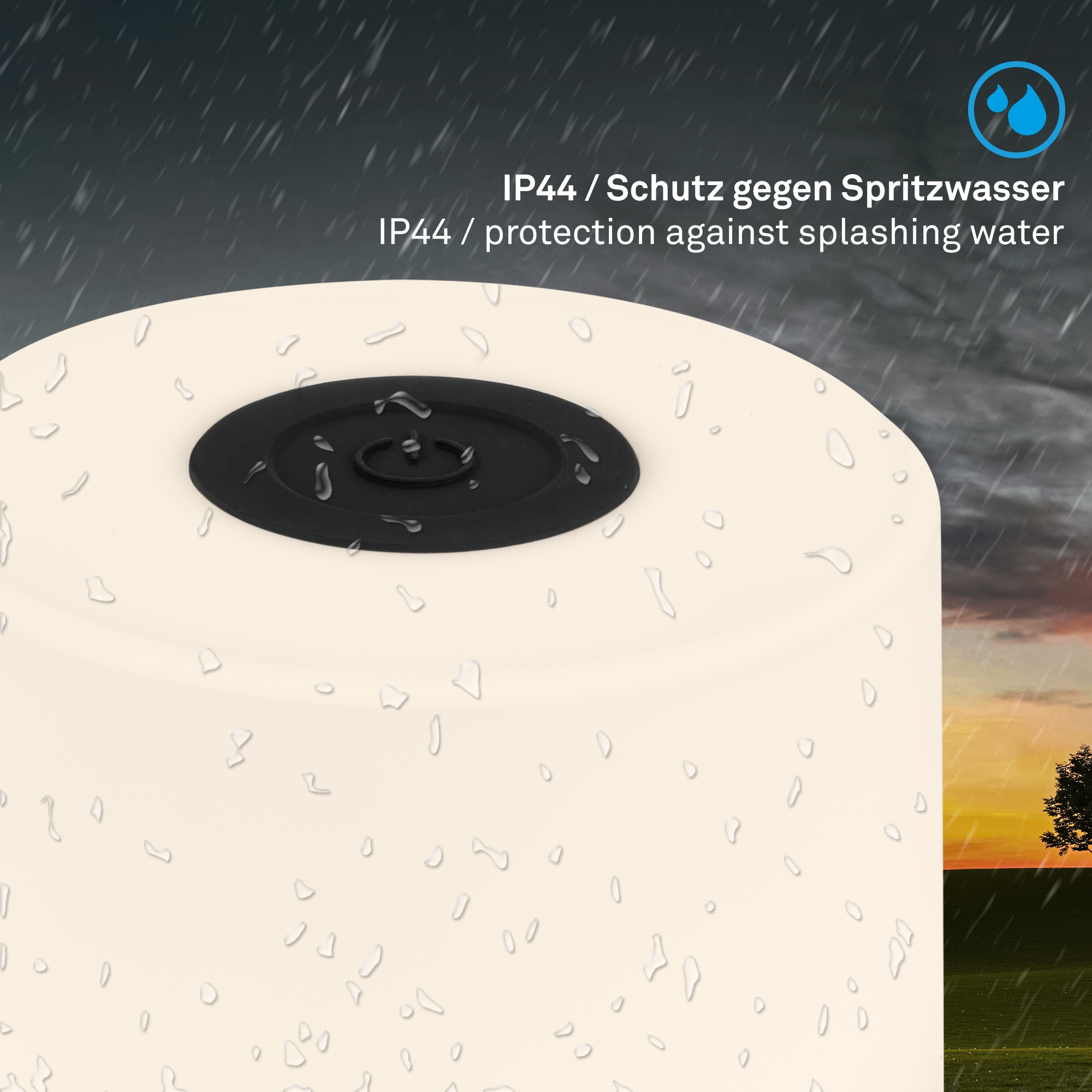 Briloner Leuchten Tischleuchte »Tischleuchte SMAL« LED-Modul