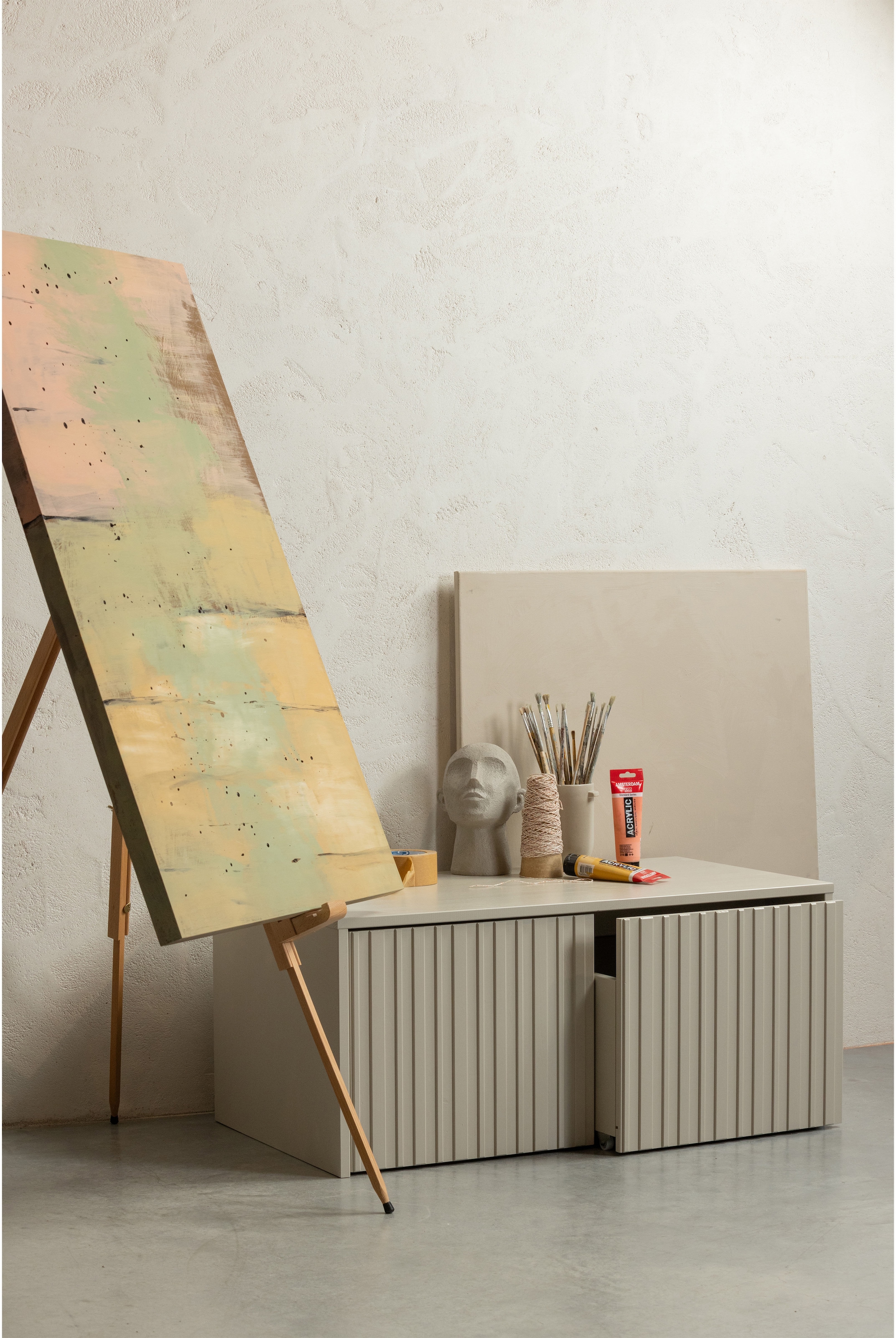 WOOOD Schrankmodule »WOOOD NEW GRAVURE BUNKBENCH KIEFER DUST [fsc]« New Gravure Truhenbank, FSC-Kiefer bietet Stauraum und Sitzgelegenheit