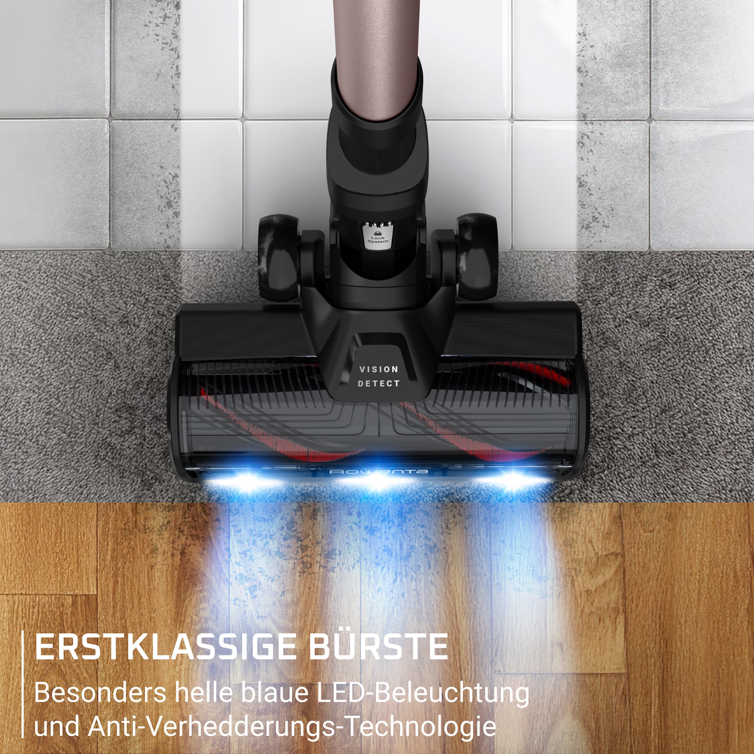 Rowenta Akku-Hand-und Stielstaubsauger »X-Force Flex 16.60, 120 Minuten Laufzeit, Flex-Gelenk« LED-Beleuchtung, extreme Saugkraft dank 315 Air Watt, RH9CD9