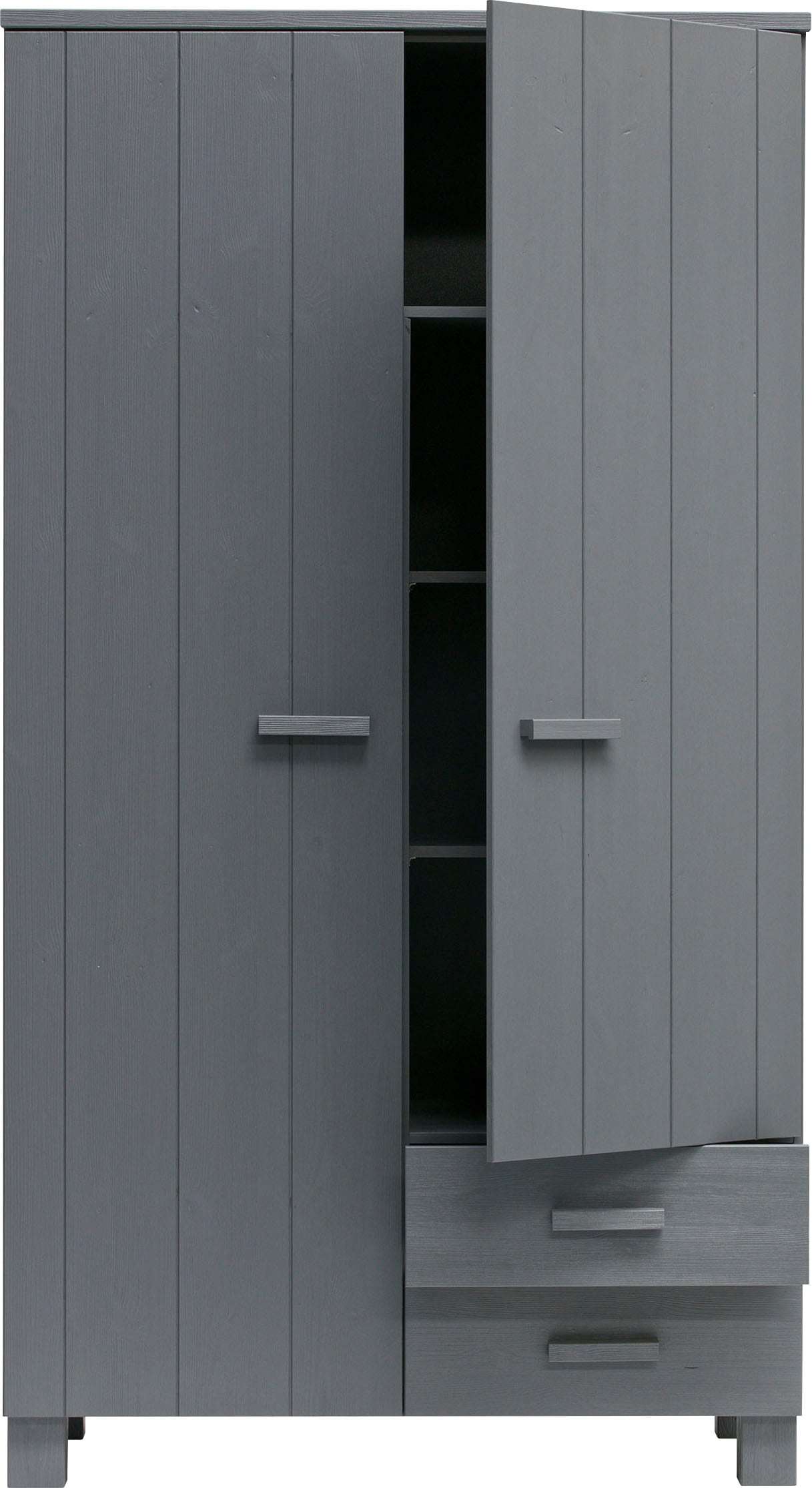WOOOD Garderobenschrank »Dennis«, mit Kleiderstange, viel Stauraum, B 111 cm x H 202 cm