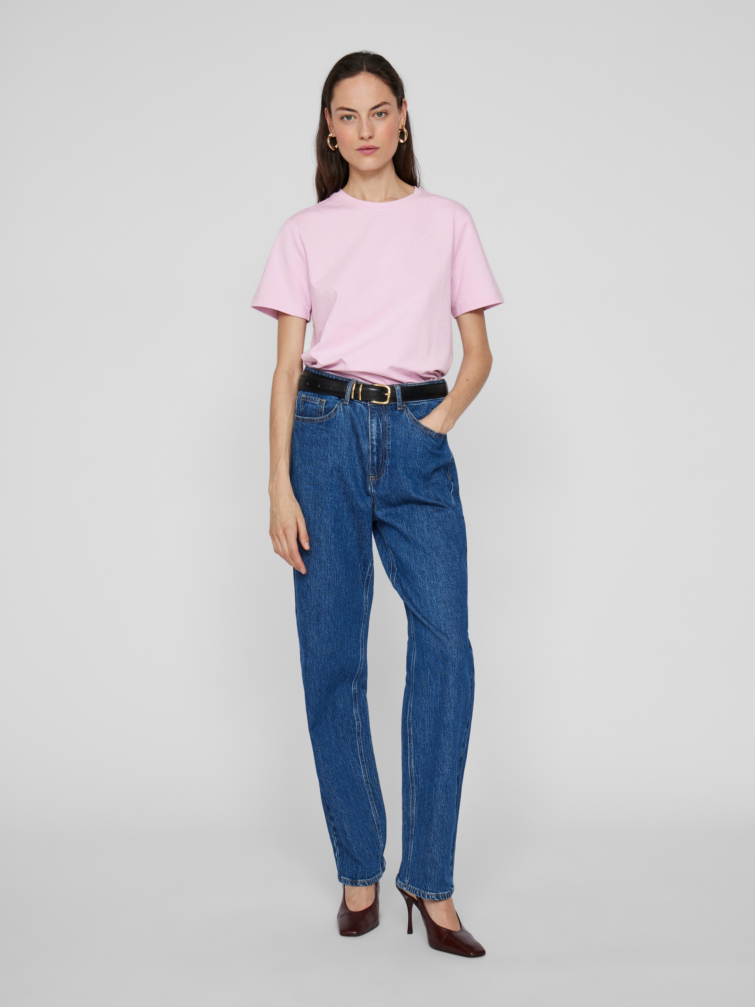Vila Kurzarmshirt »VINORA S/S T-SHIRT - NOOS«