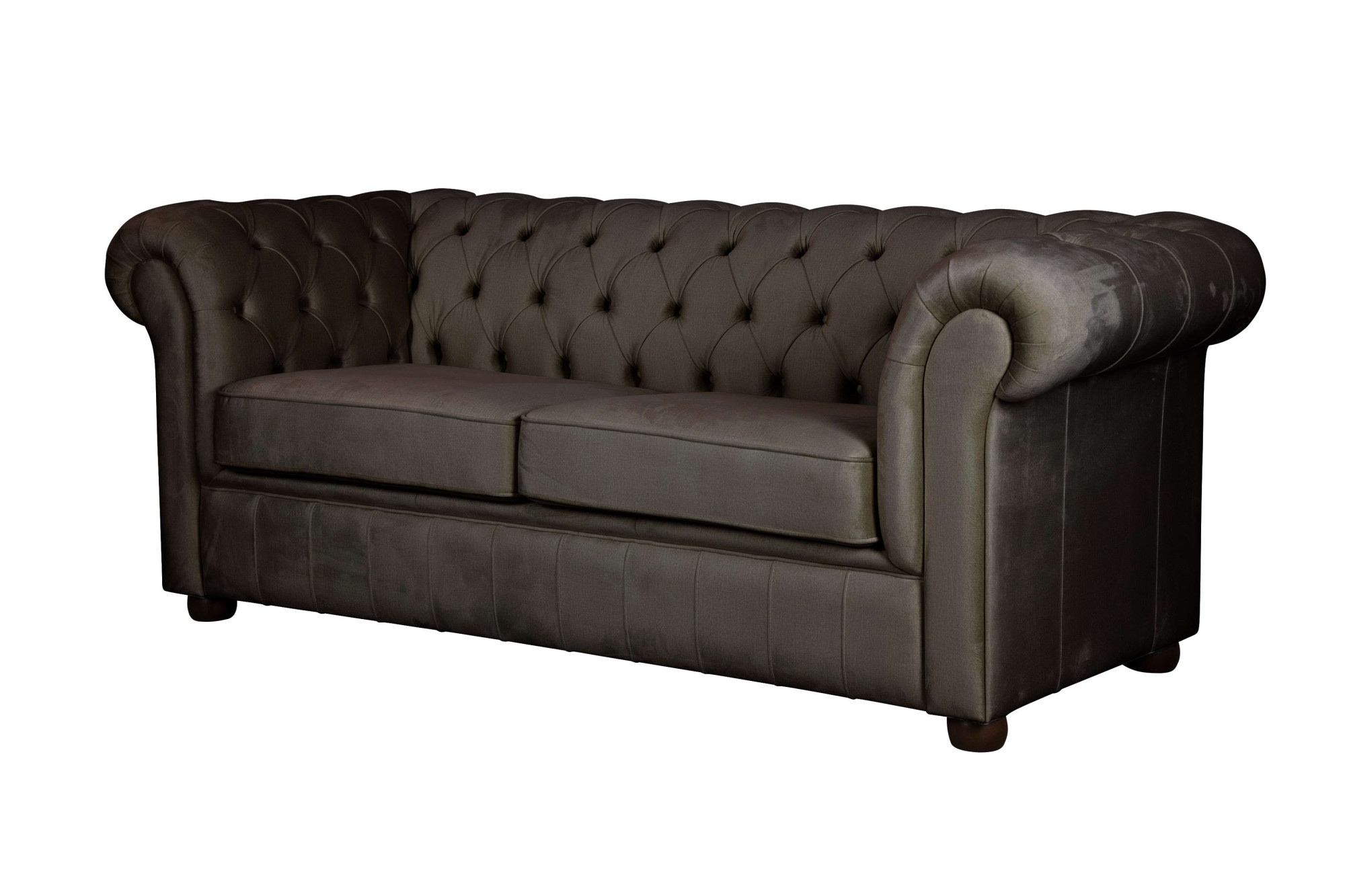 Home affaire 3-Sitzer »CHARENTE, optionale Schlafsofa, Chesterfield-Sofa, Bettfunktion«, mit edler Knopfheftung und typischen Armlehnen, B/T/H 198/89/74 cm