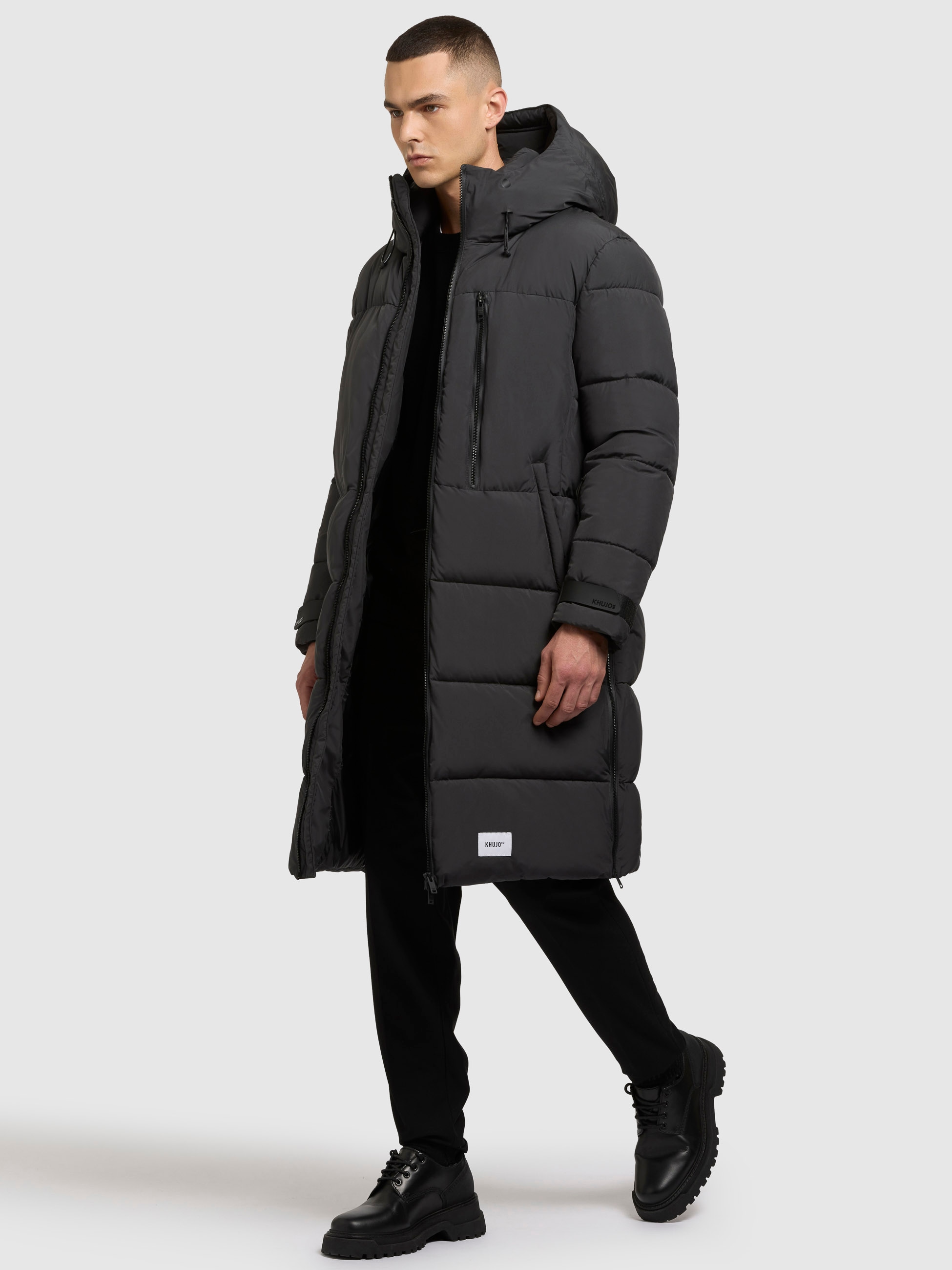 khujo Steppjacke »SIRAM«, mit Kapuze