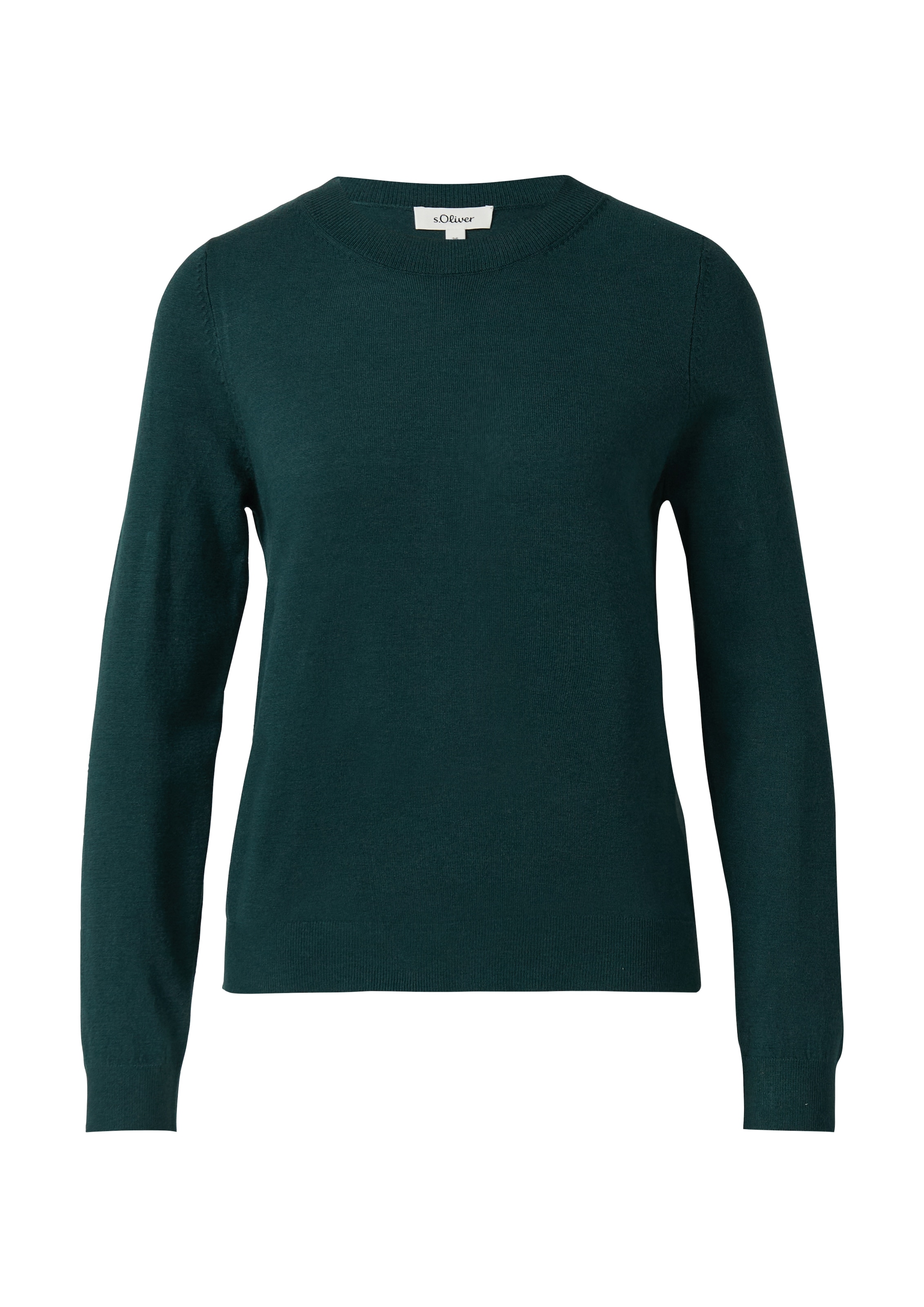 s.Oliver Strickpullover, mit Stehkragen