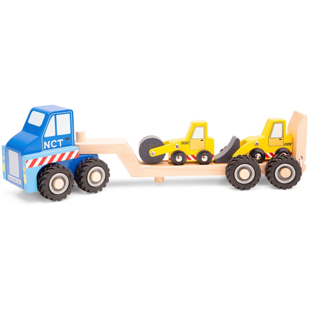 New Classic Toys® Spielzeug-Transporter »Holzspielzeug, First Driver - Autostransporter«, (Set)