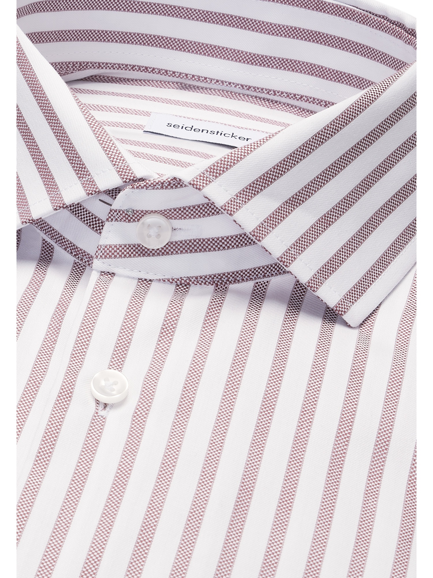 seidensticker Businesshemd »Schwarze Rose« Regular 1/1 Kentkragen Gestreift