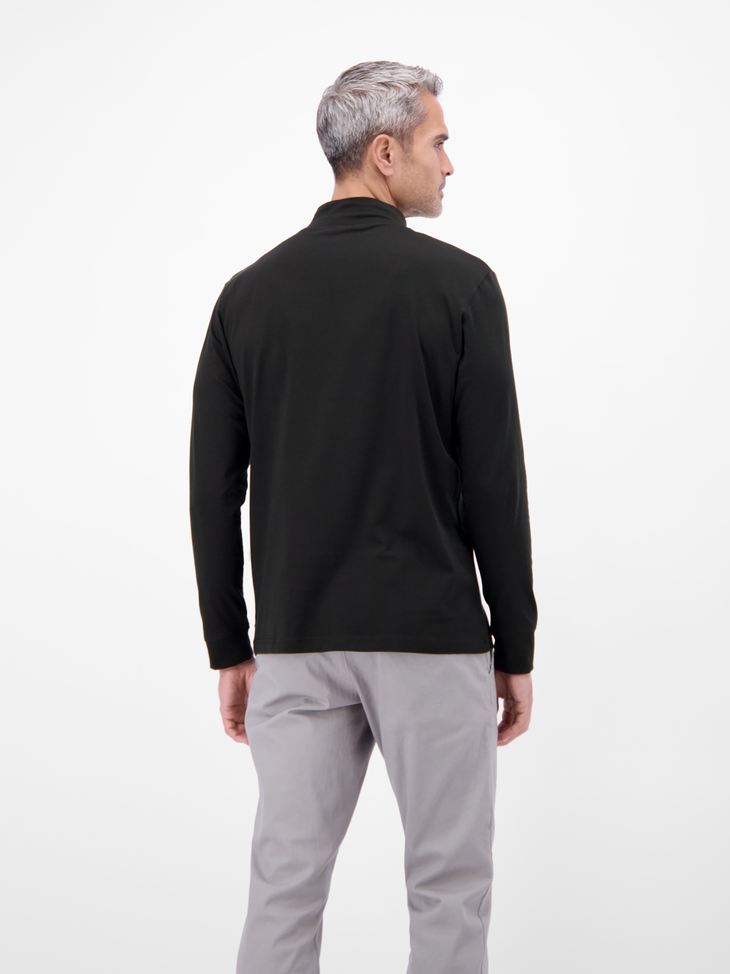 LERROS Sweatshirt »Herren-Shirt mit modischem Turtleneck«
