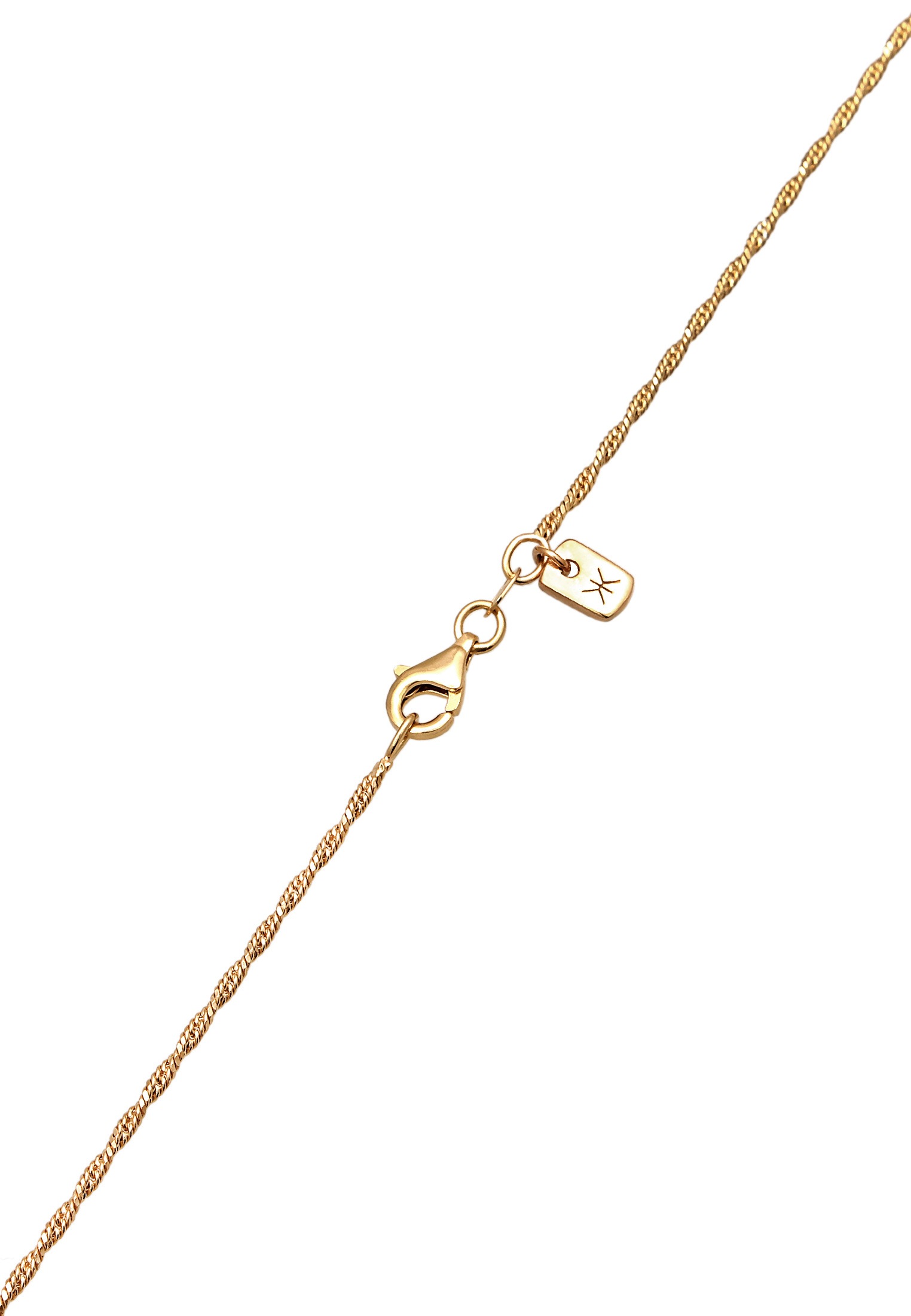 Kuzzoi Kette mit Anhänger »Halskette Herren Münze Antik Kreuz 925 Silber«