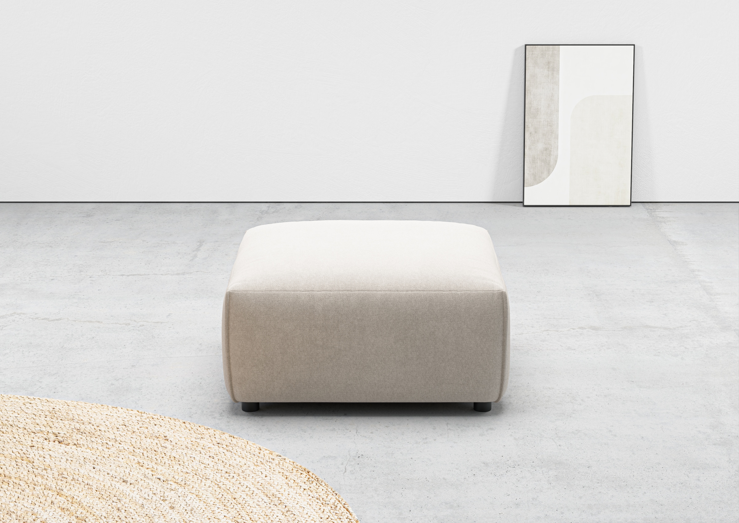 Home affaire Hocker »Glimminge auch in Breitcord, Feincord und Easy care-Bezug« passend zur Serie "Glimminge"