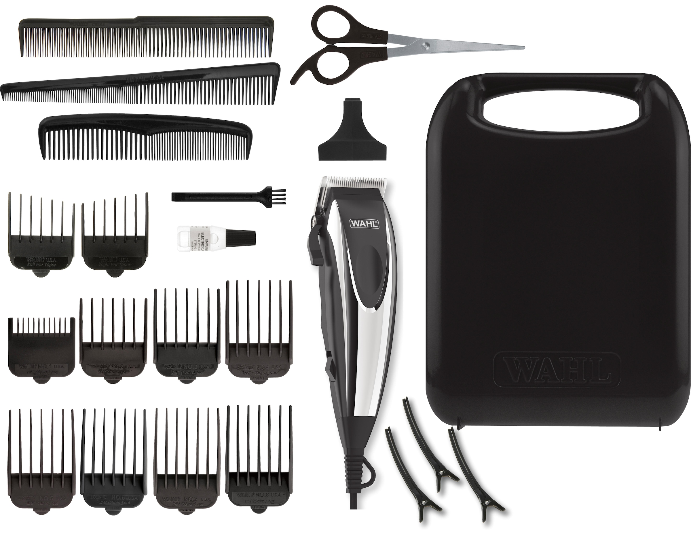 Wahl Haar- und Bartschneider »09243-2616 Home Pro«, 8 Aufsätze, komplettes Friseur Kit