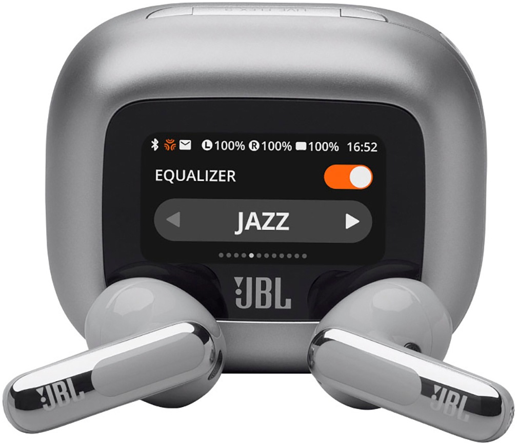 JBL wireless In-Ear-Kopfhörer »LIVE FLEX 3«, A2DP Bluetooth, Adaptive Noise-Cancelling-Multi-Point-Verbindung-Hi-Res, True Adaptive Noise Cancelling, IP54, Personi-Fi 3.0