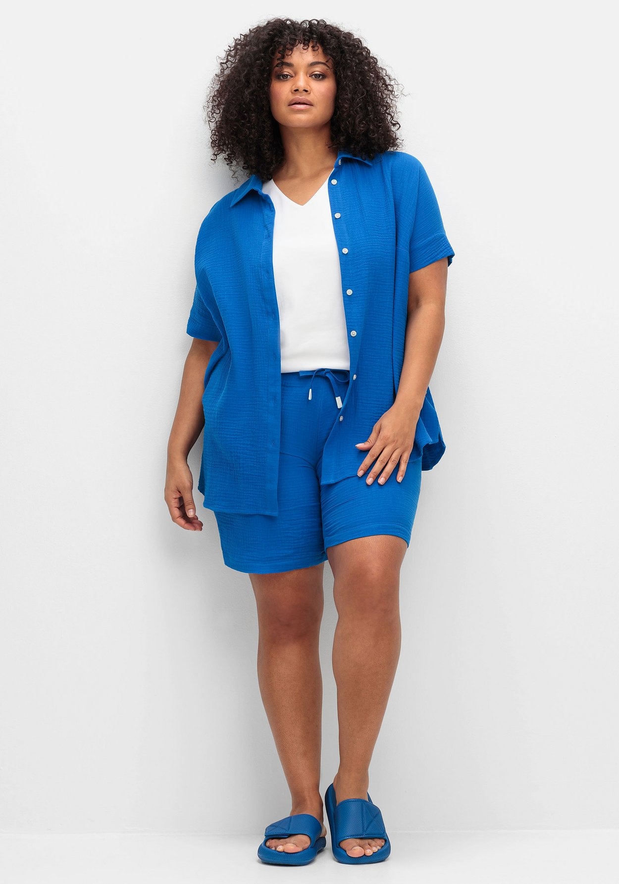 Sheego Tanktop »Top mit doppellagigem Vorderteil«