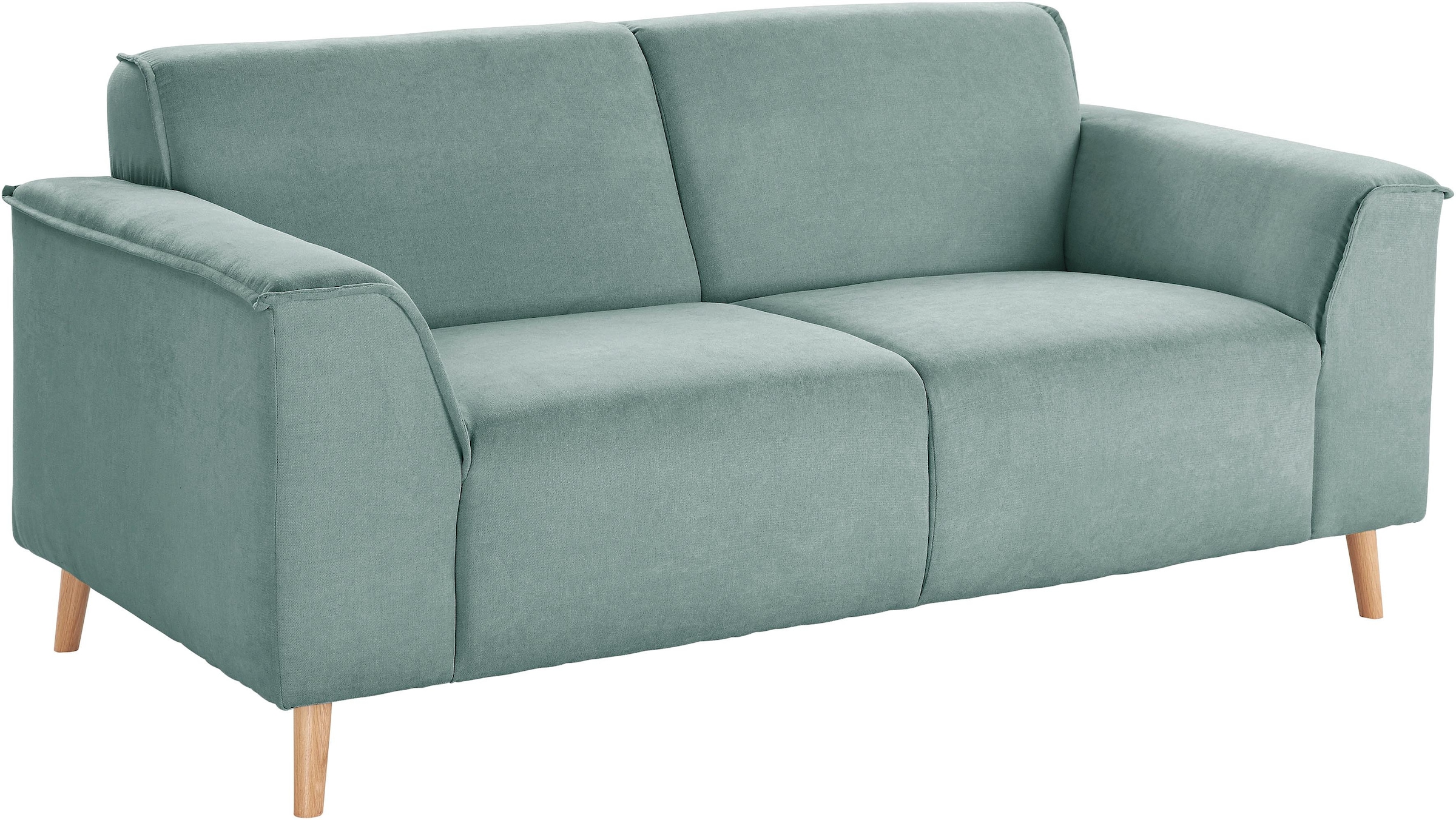 Home affaire 2-Sitzer »Janek Scandic Design, elegant und zeitlos« mit Federkern und Keder in scandinavischem Design