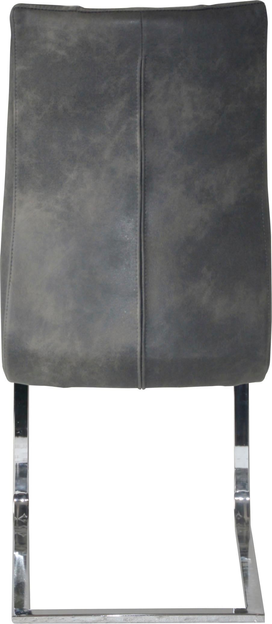 Homexperts Esszimmerstuhl »Maria«, (Set), 2 St., Microfaser VINTAGE, Bezug in Microfaser-Vintage, Belastbarkeit bis 150 kg
