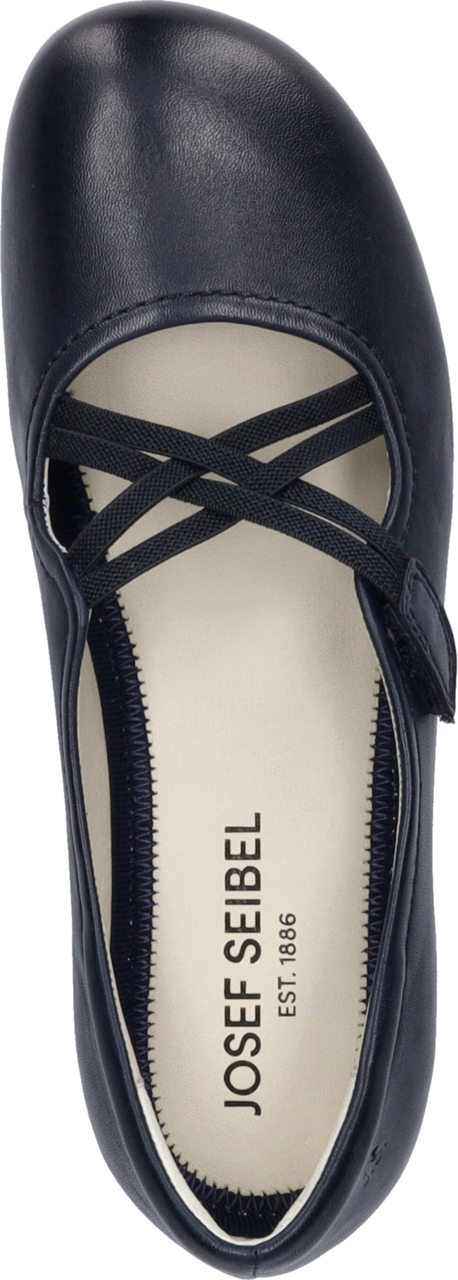 Josef Seibel Riemchenballerina »Fiona 39«  Festtagsschuh, Slipper, Komfortschuh mit überkreuztem Gummizug