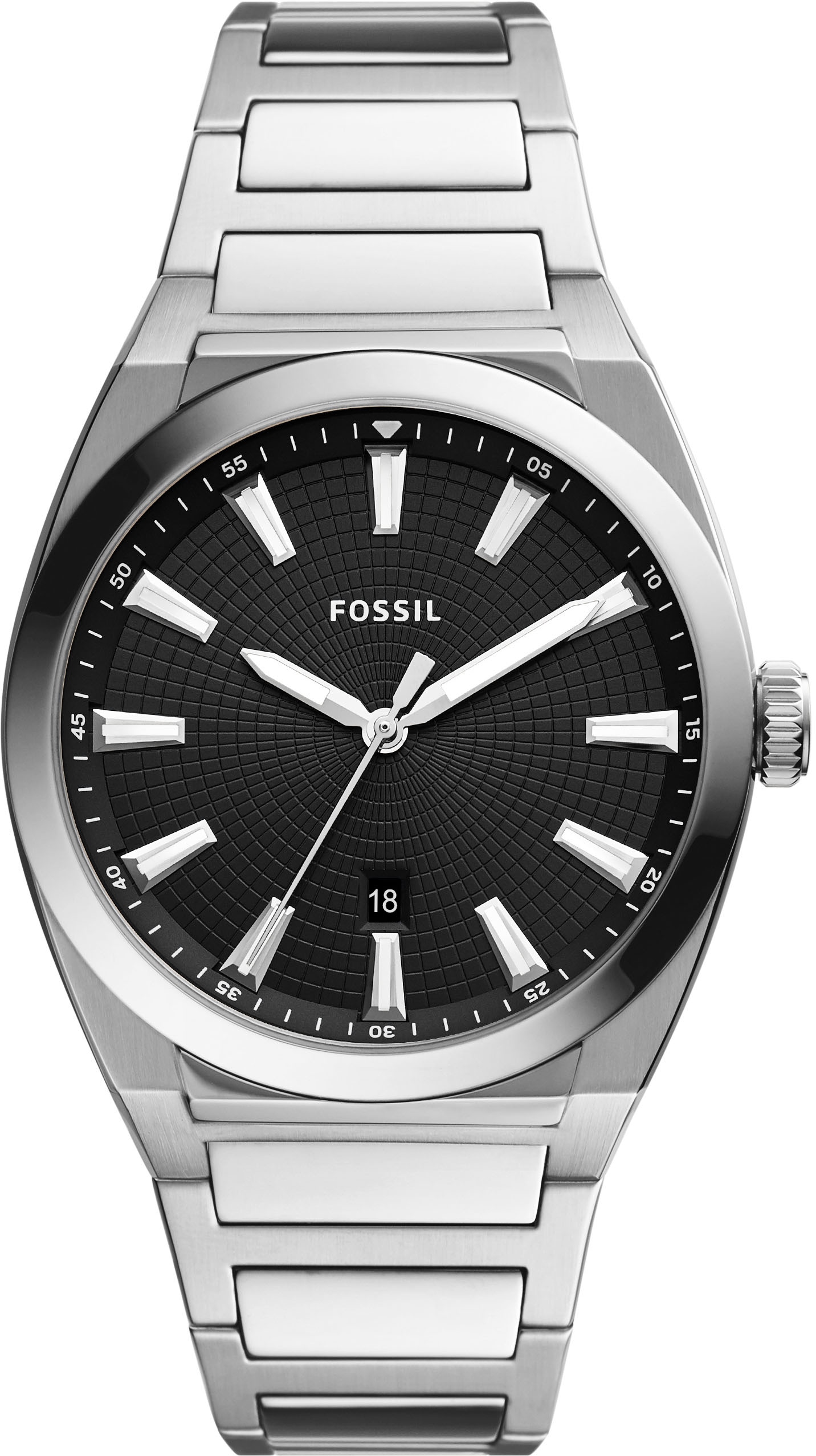Fossil Quarzuhr »EVERETT, FS5821«, Armbanduhr, Herrenuhr