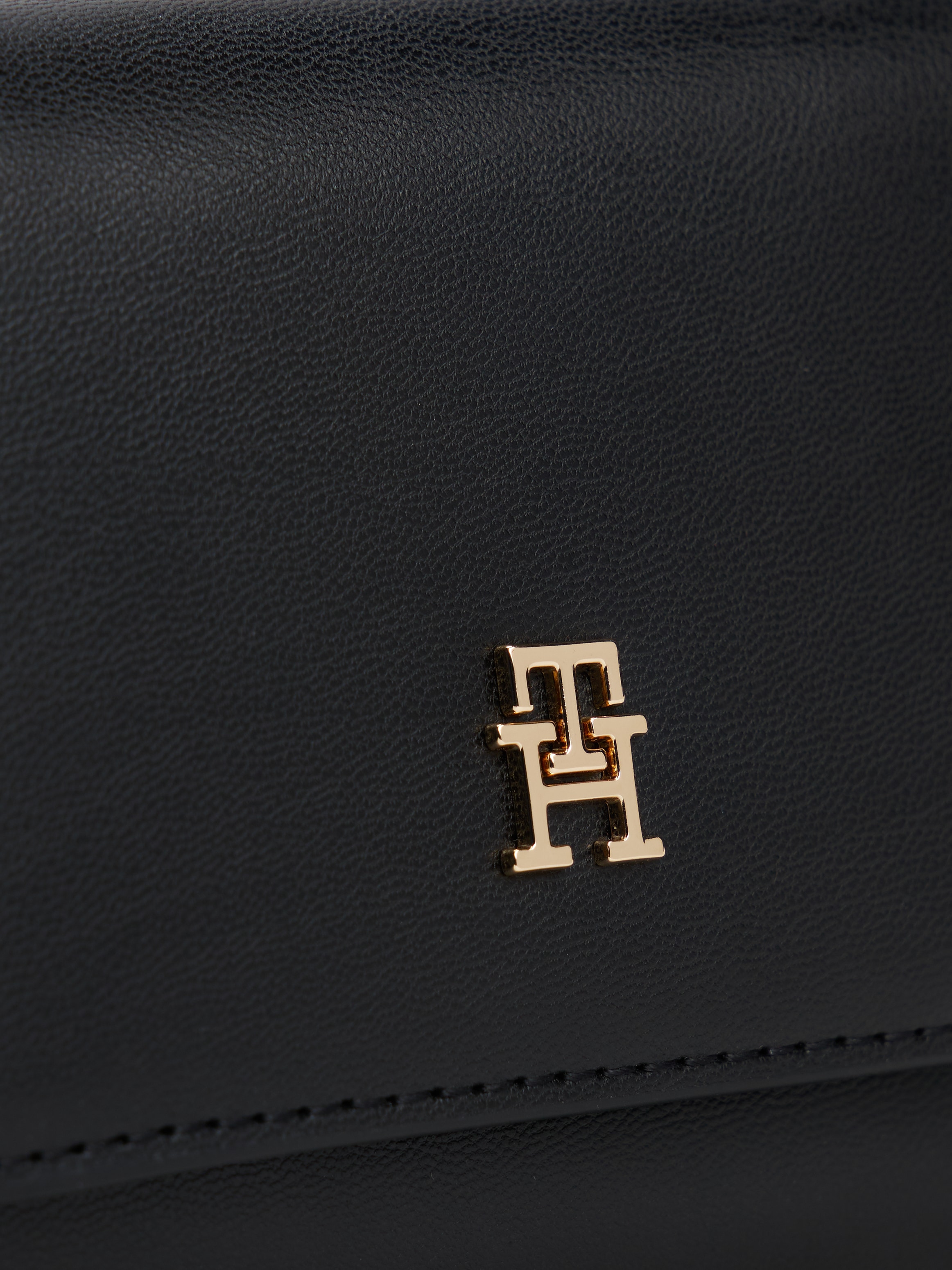 Tommy Hilfiger Geldbörse »TH ICON TRIFOLD«, Damen Geldbeutel, Portemonnaie, RV-Rückfach für Münzen