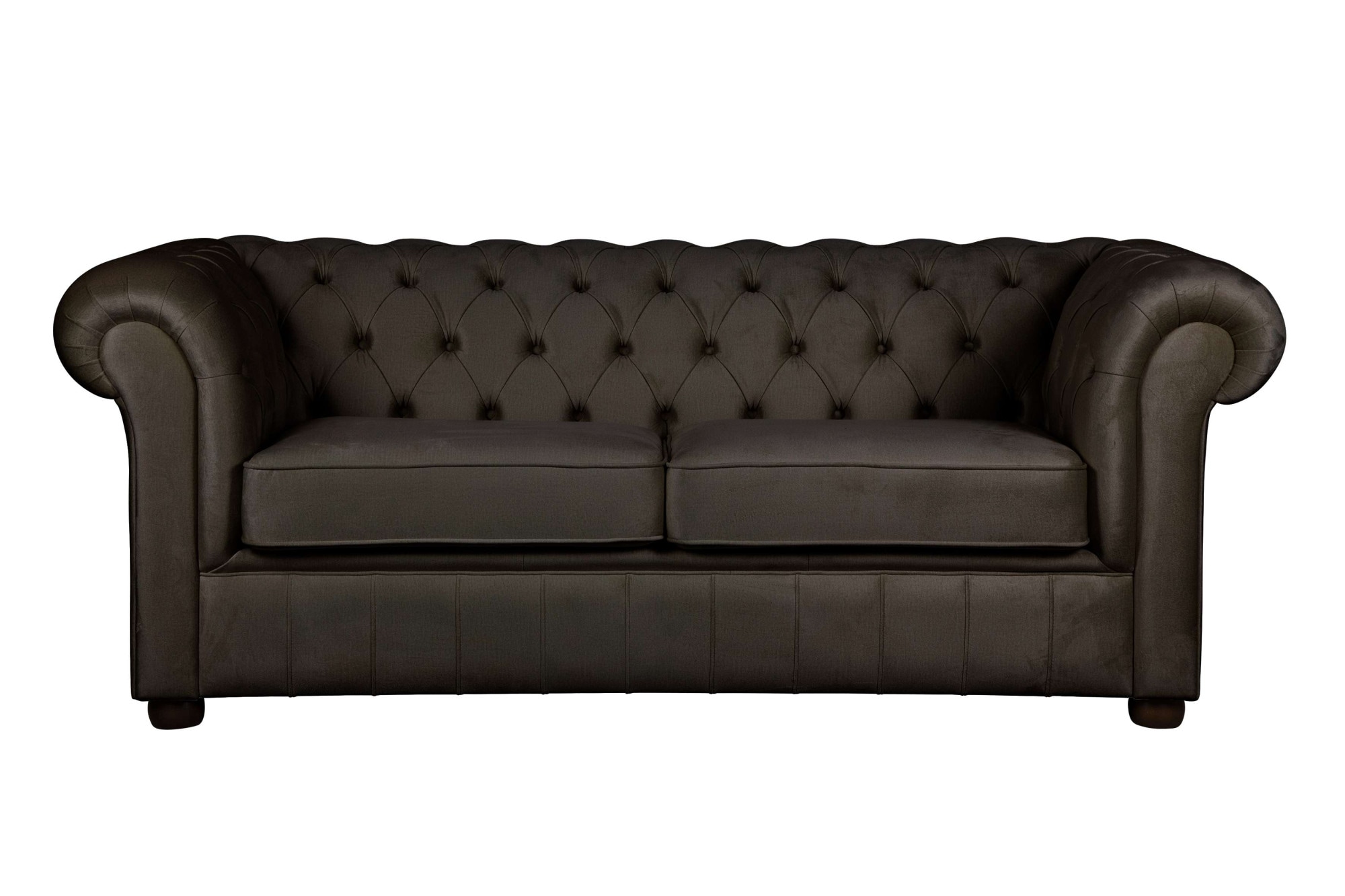 Home affaire 3-Sitzer »CHARENTE, optionale Schlafsofa, Chesterfield-Sofa, Bettfunktion«, mit edler Knopfheftung und typischen Armlehnen, B/T/H 198/89/74 cm