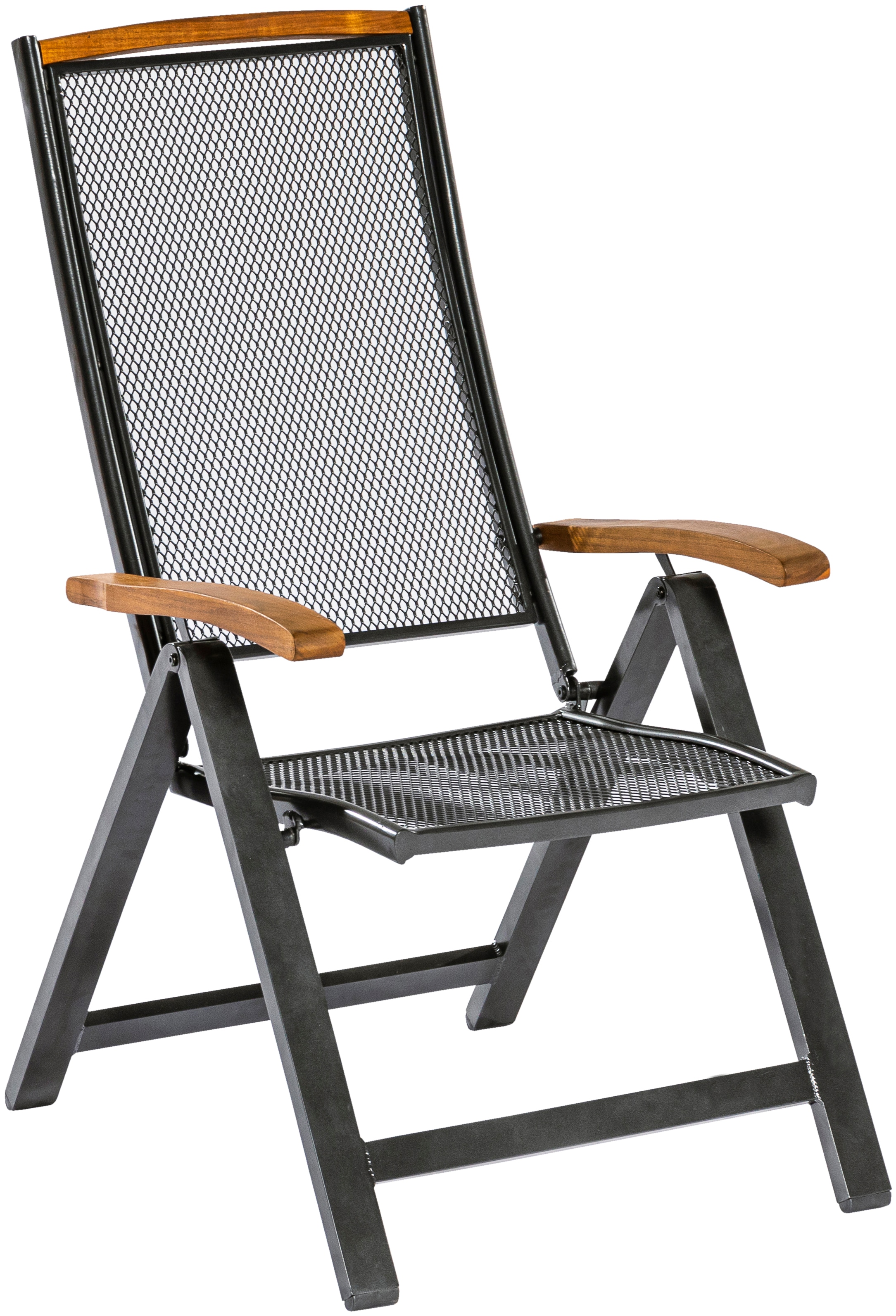 MERXX Garten-Essgruppe »Tilos« 5 Stk. tlg. 4 Klappsessel mit ausziehbarem Tisch